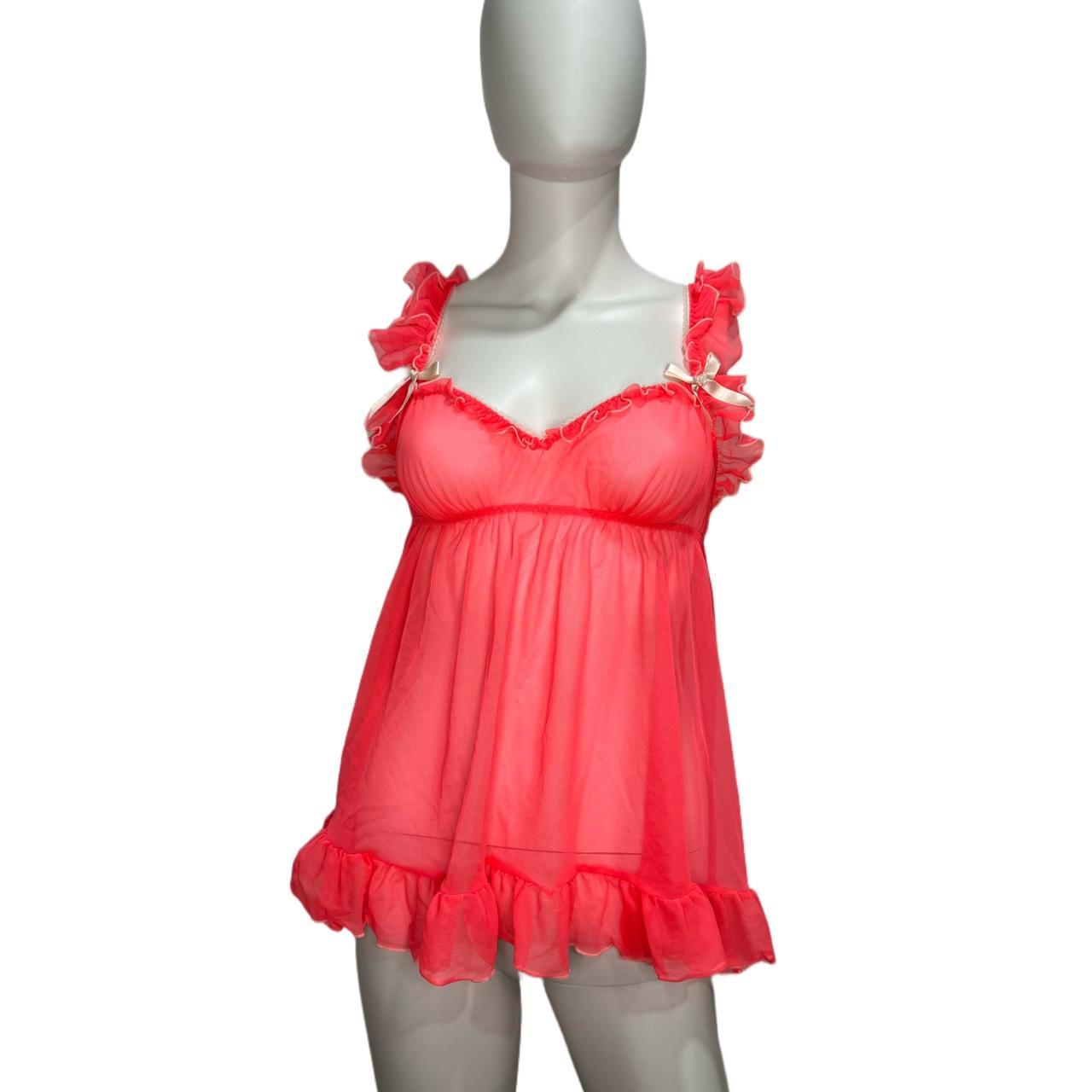Pink Victoria Secret babydoll mini dress Can be... - Depop