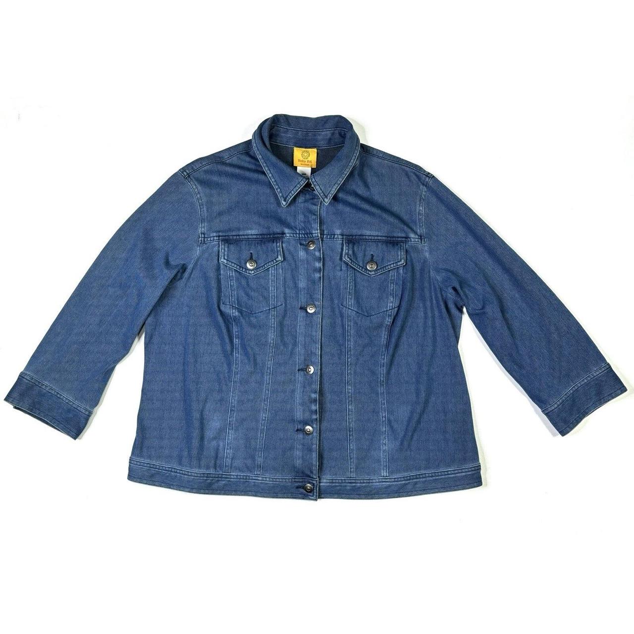 Ruby Rd. Women's Petite Jacket - Blue - 18 – Ruby… - image 1