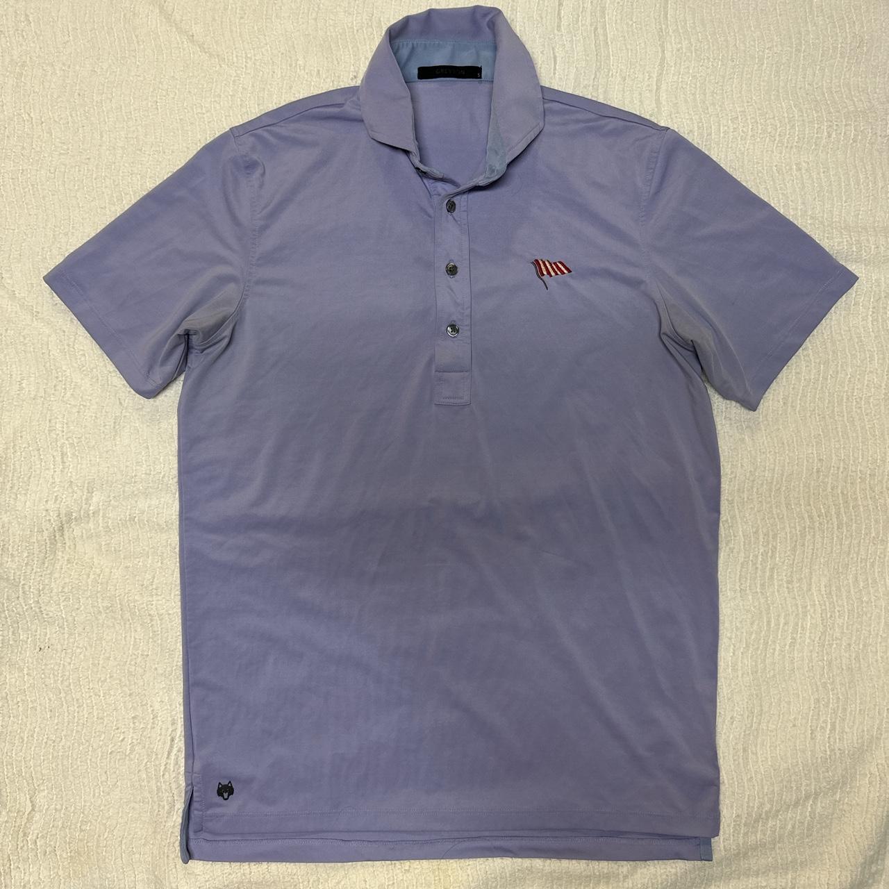 Greyson Purple Polo Shirt Size: S ⭐️ Used a couple... - Depop