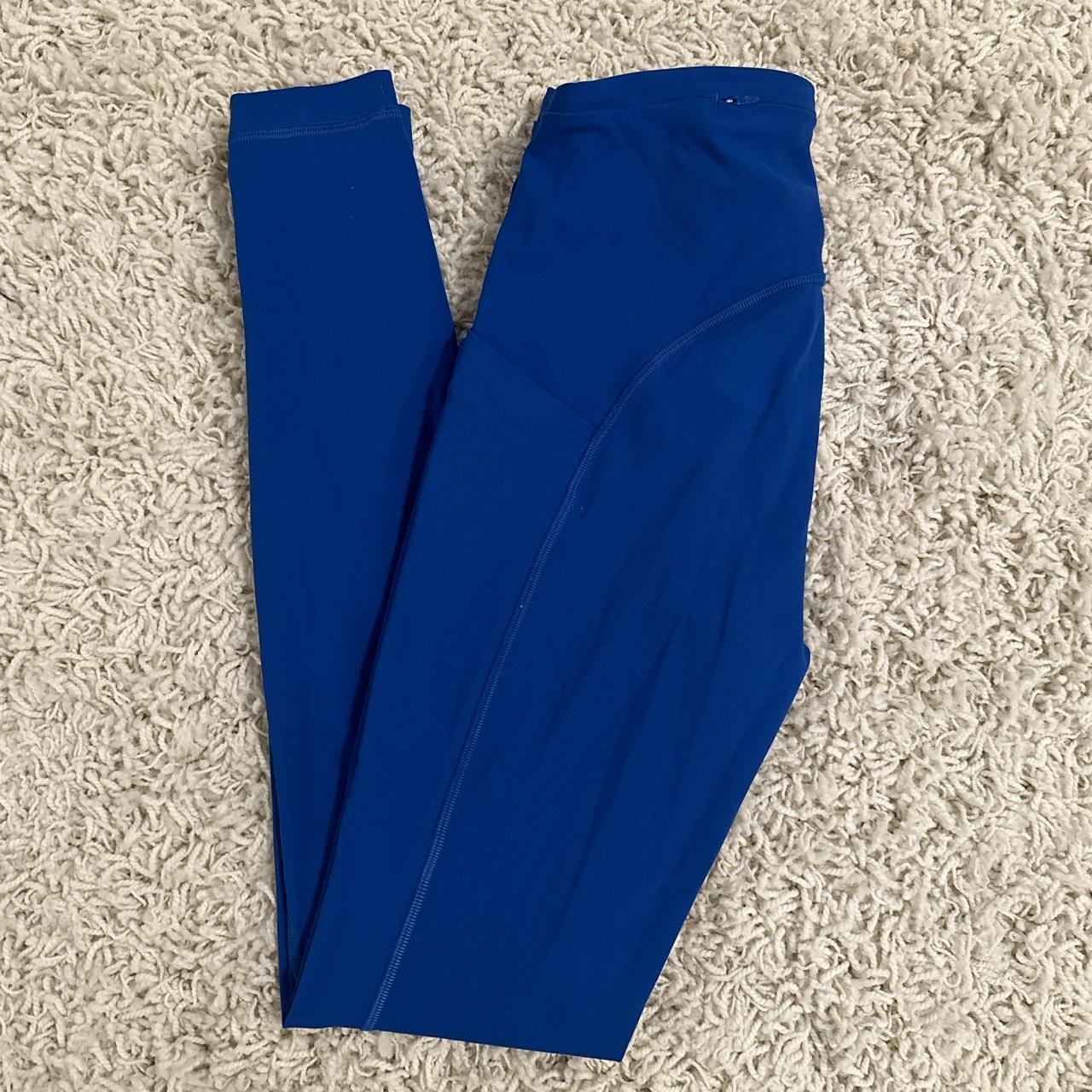 Lululemon Blue Leggings Size: 4 ⭐️ Perfect for the - Depop