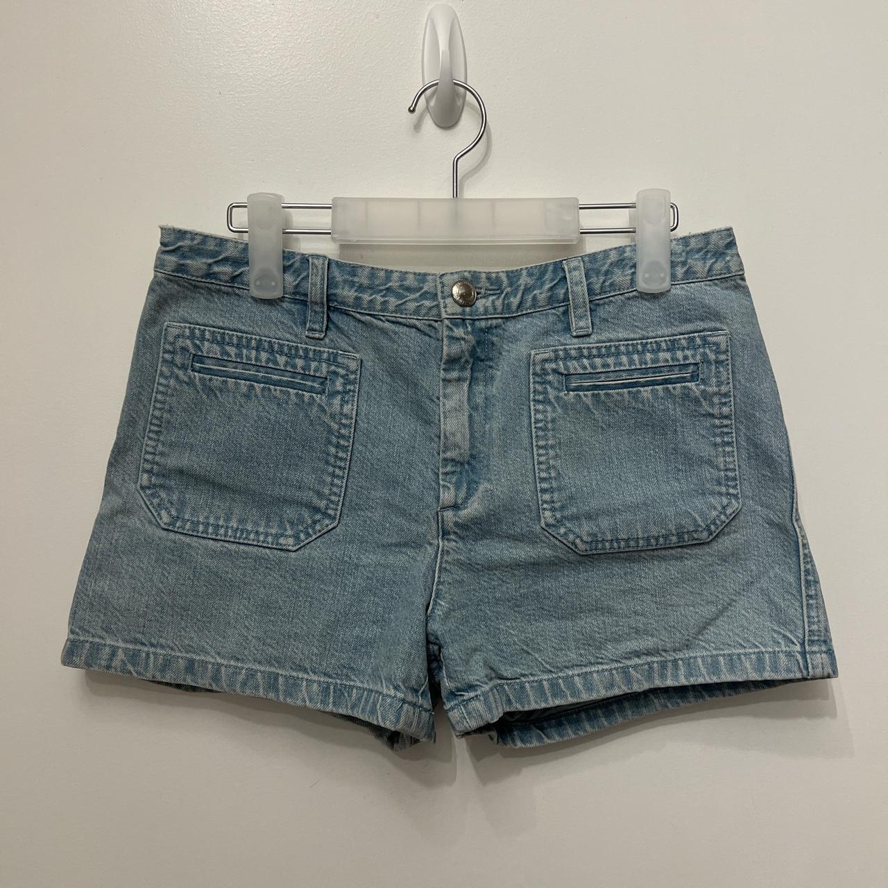 Apc cheap denim shorts