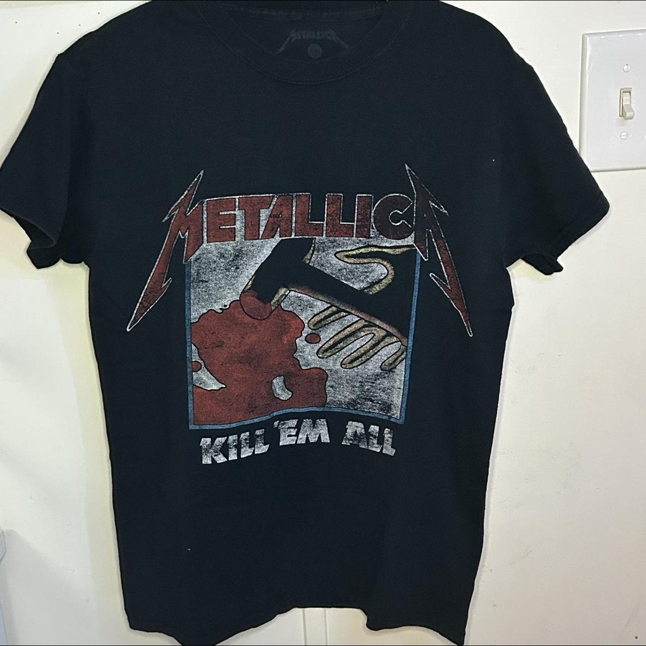 Men's Metallica Short Sleeve Graphic T-Shirt - Black S