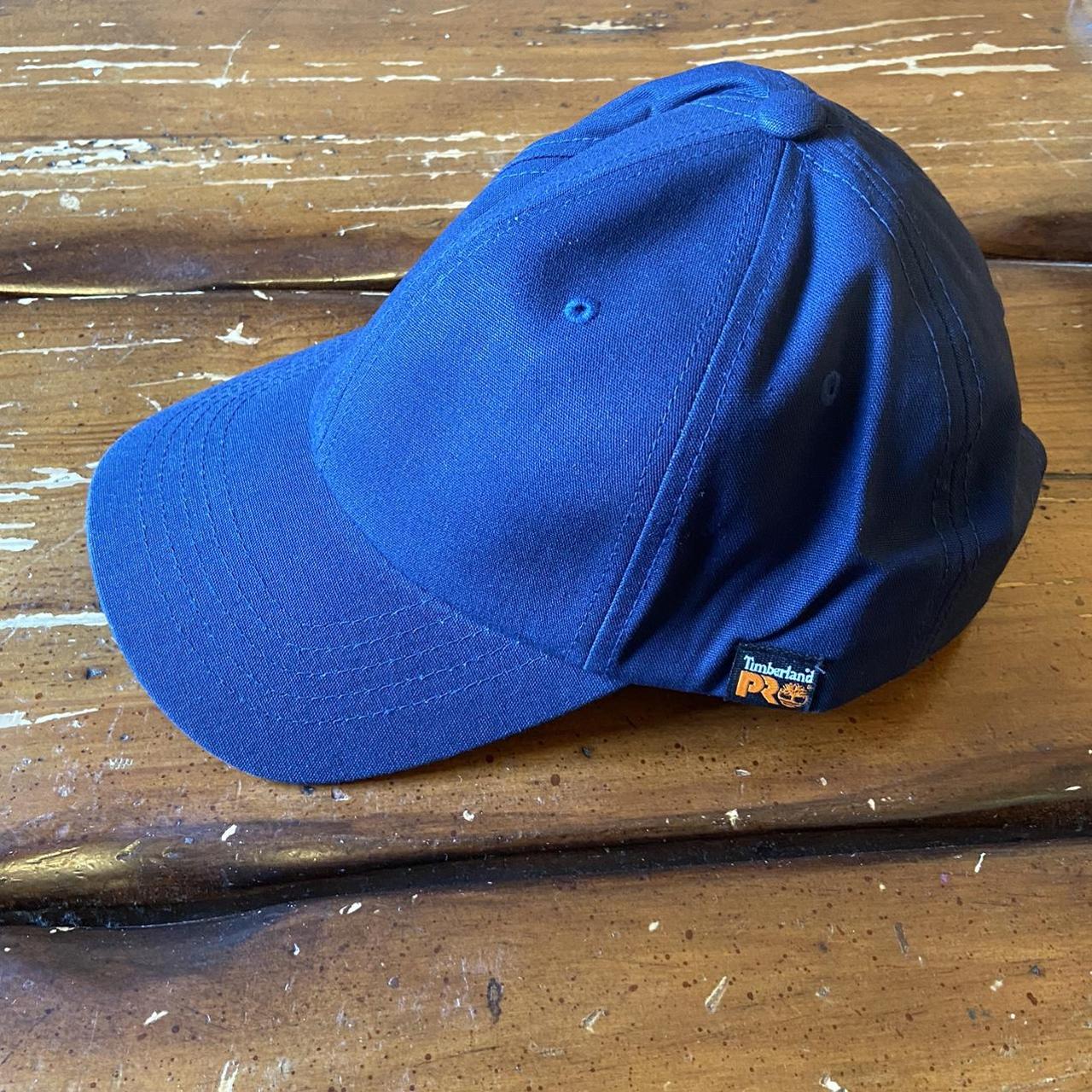 Timberland Pro Mens Canvas Baseball Hat Navy Depop