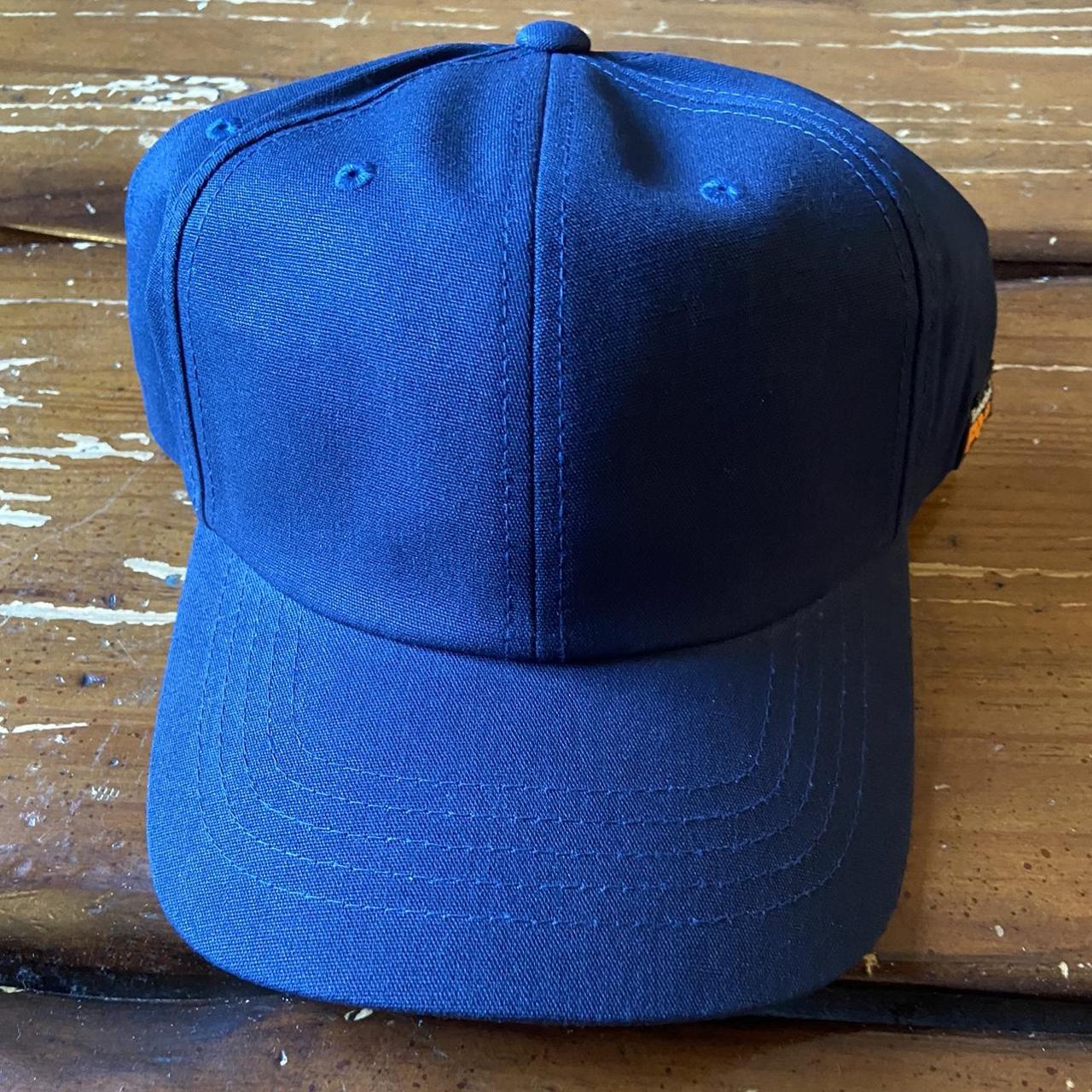 Timberland Pro Mens Canvas Baseball Hat (navy - Depop