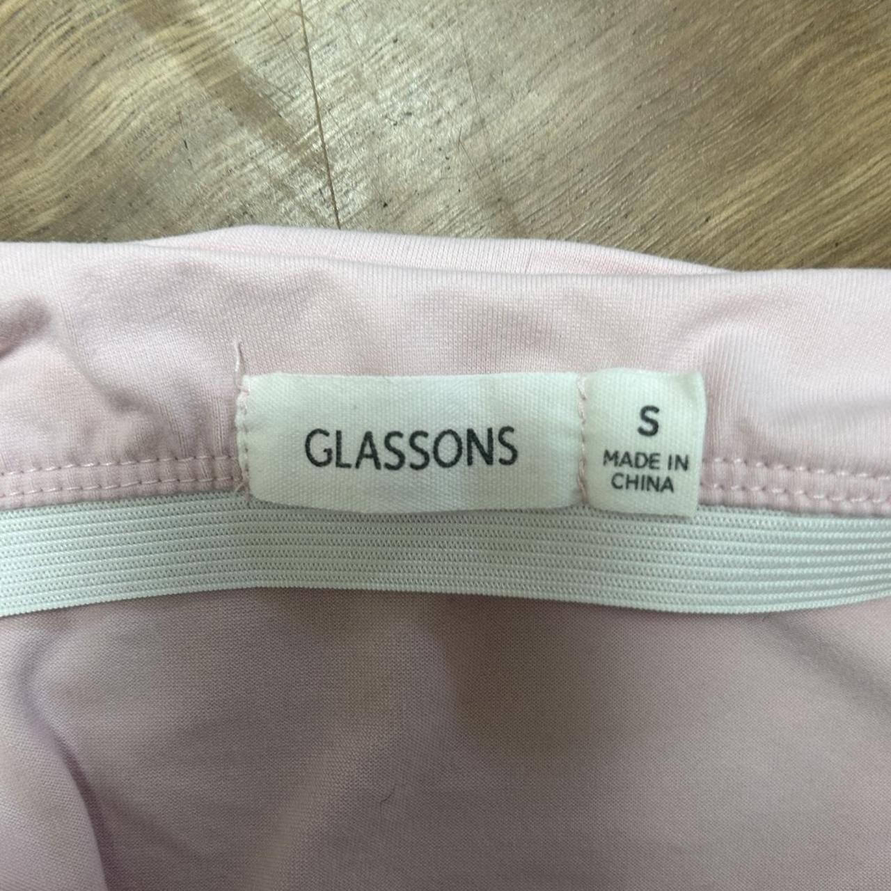 Glassons super soft backless short sleeve top size... - Depop