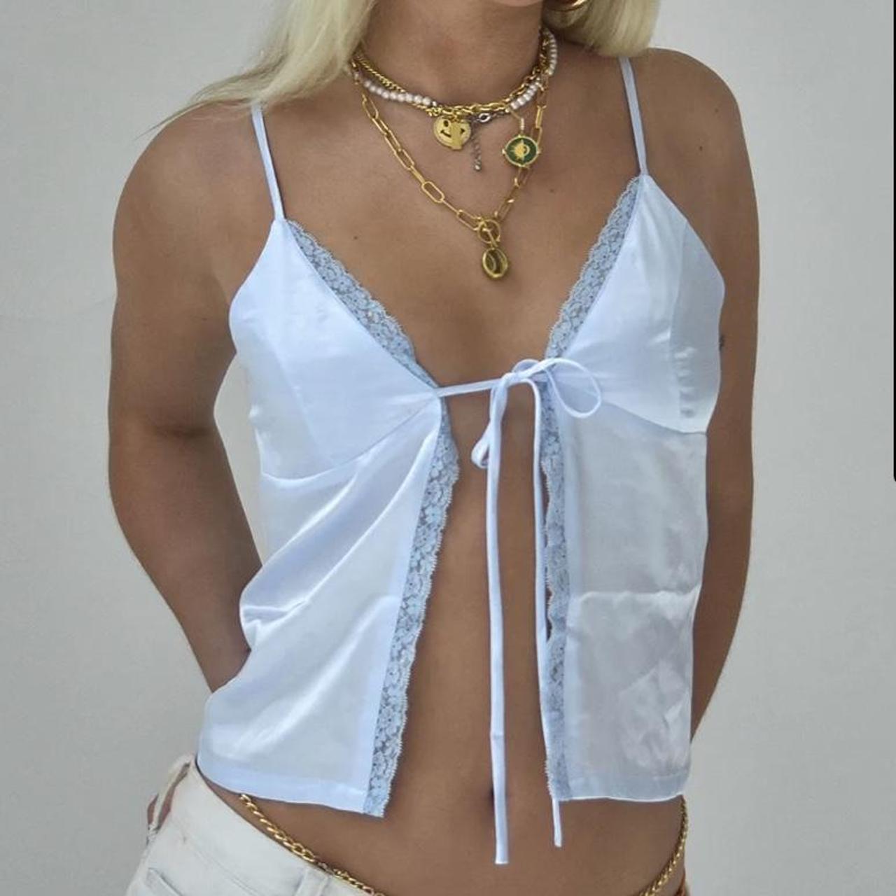 Minka Tie Front Top