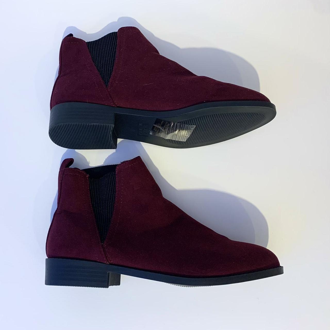 Primark 2025 burgundy boots