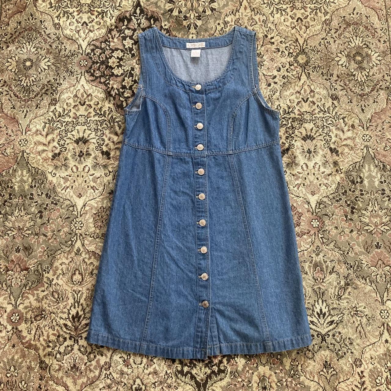 Cherokee Women's Blue Dress | Depop