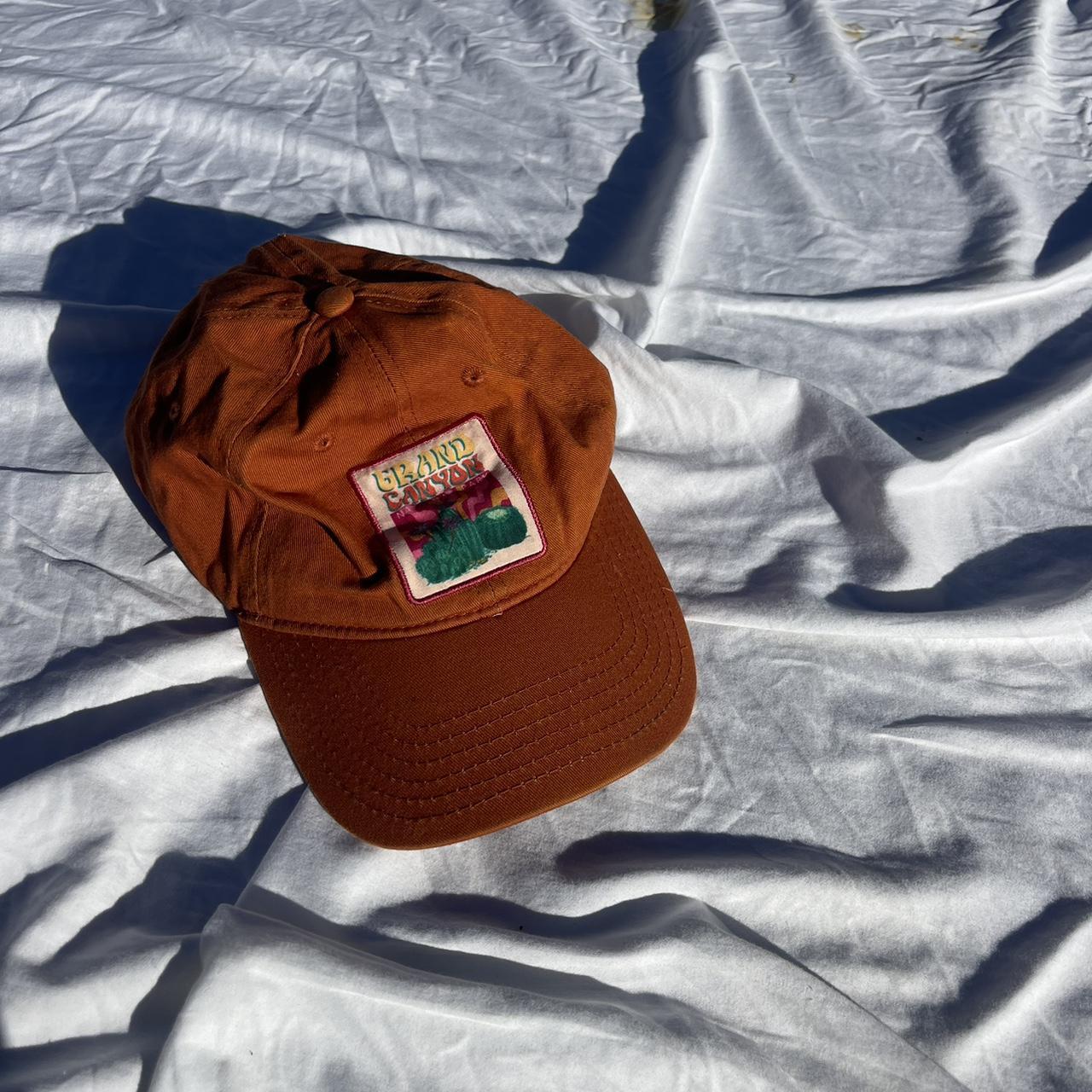 Urban Outfitters orange Grand Canyon hat National... - Depop