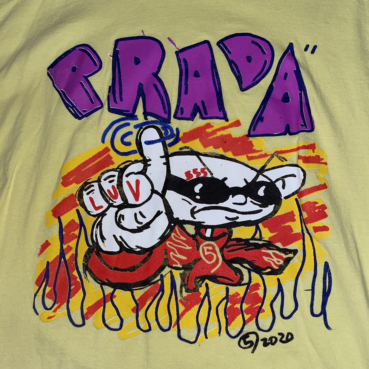 prada racing t shirt