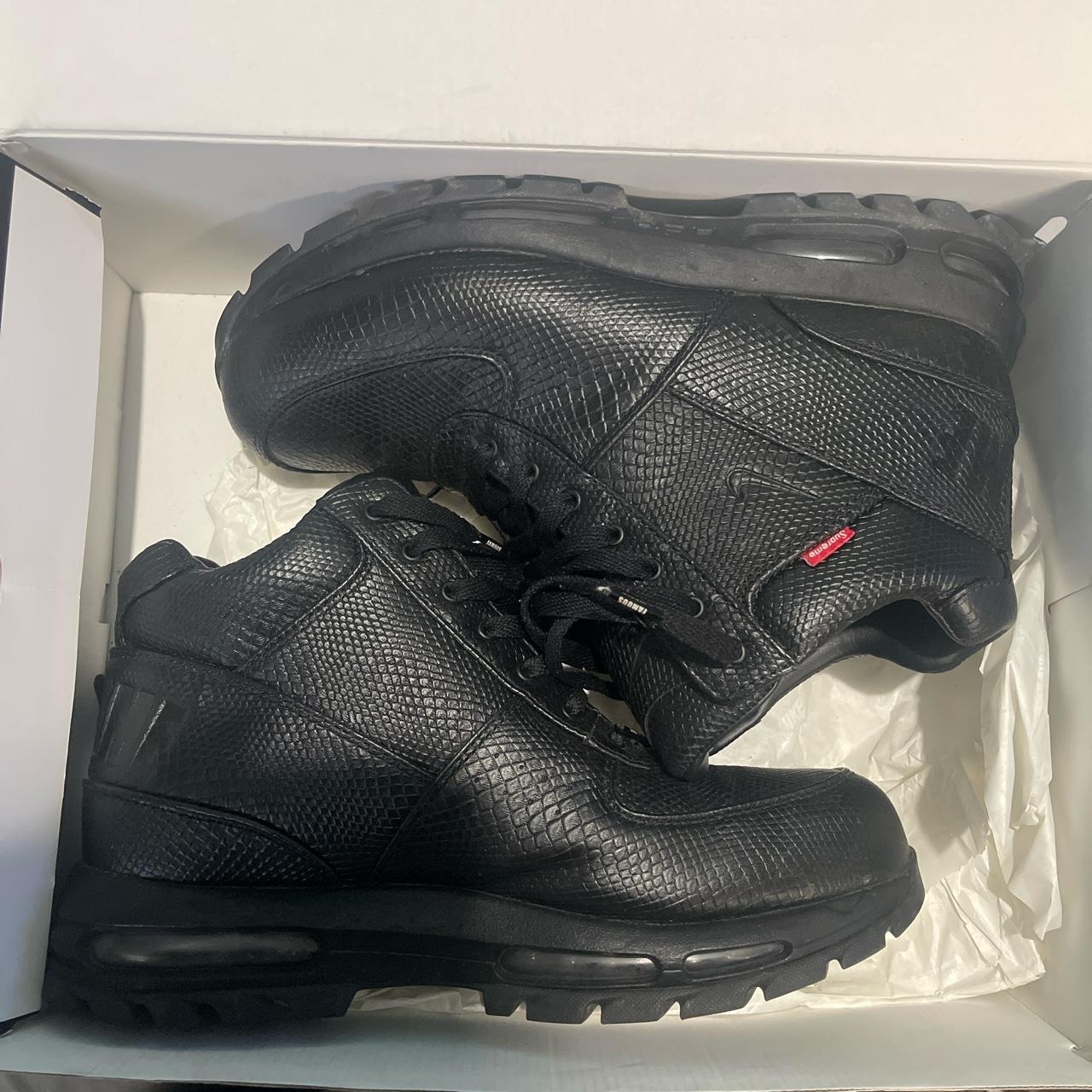 The Supreme x Nike Air Max Goadome Boot Colab Slithers Onto the Streets -  Sneaker Freaker