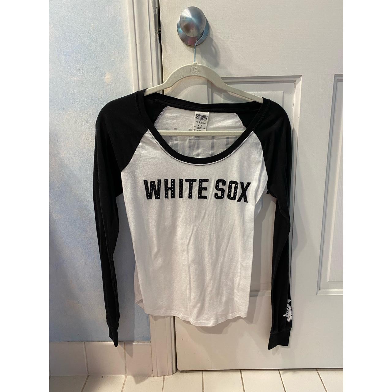 PINK Victoria's Secret, Tops, Victorias Secret Pink Chicago White Sox  Shirt