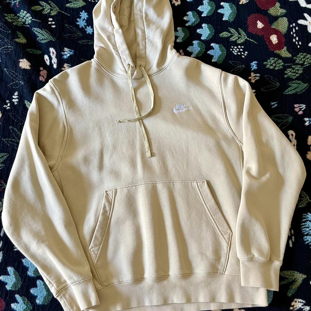 beige hoodie mens nike
