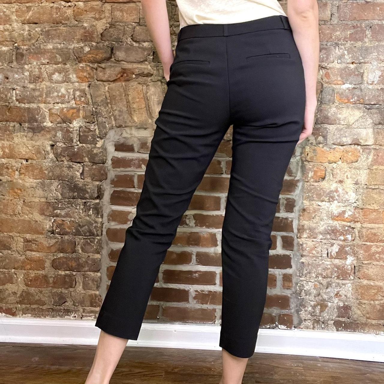 Product Image 4 - "stradivarius" minimalist cropped black pants.