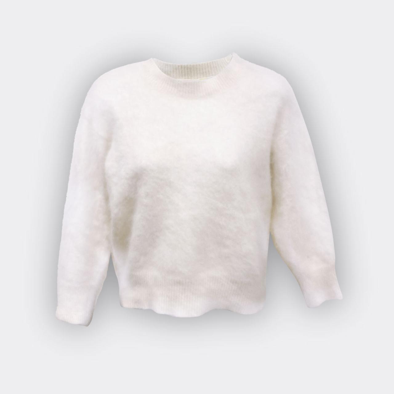 Women's White Jumper Depop