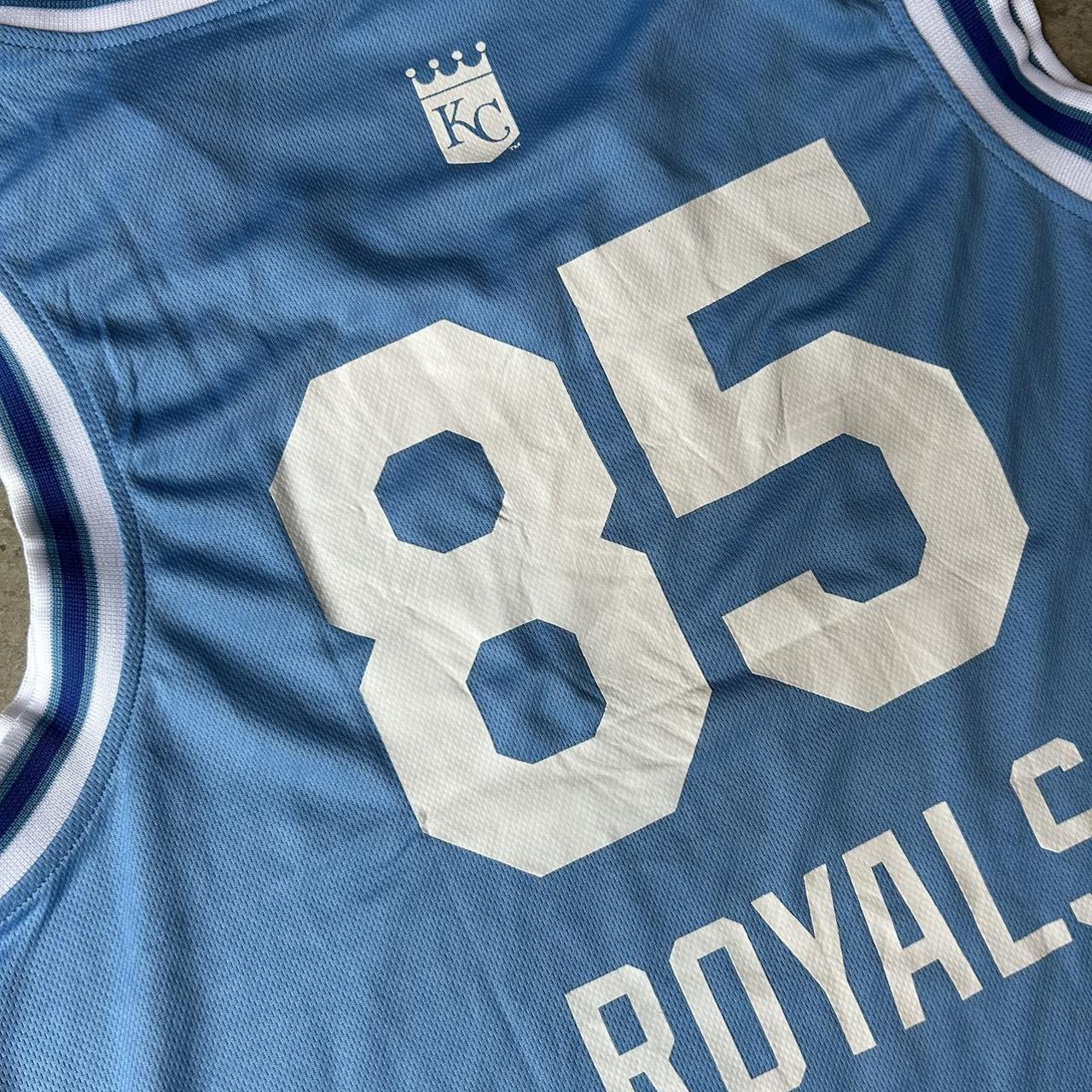 Vintage y2k Kansas City Royals jersey. Royals Button - Depop