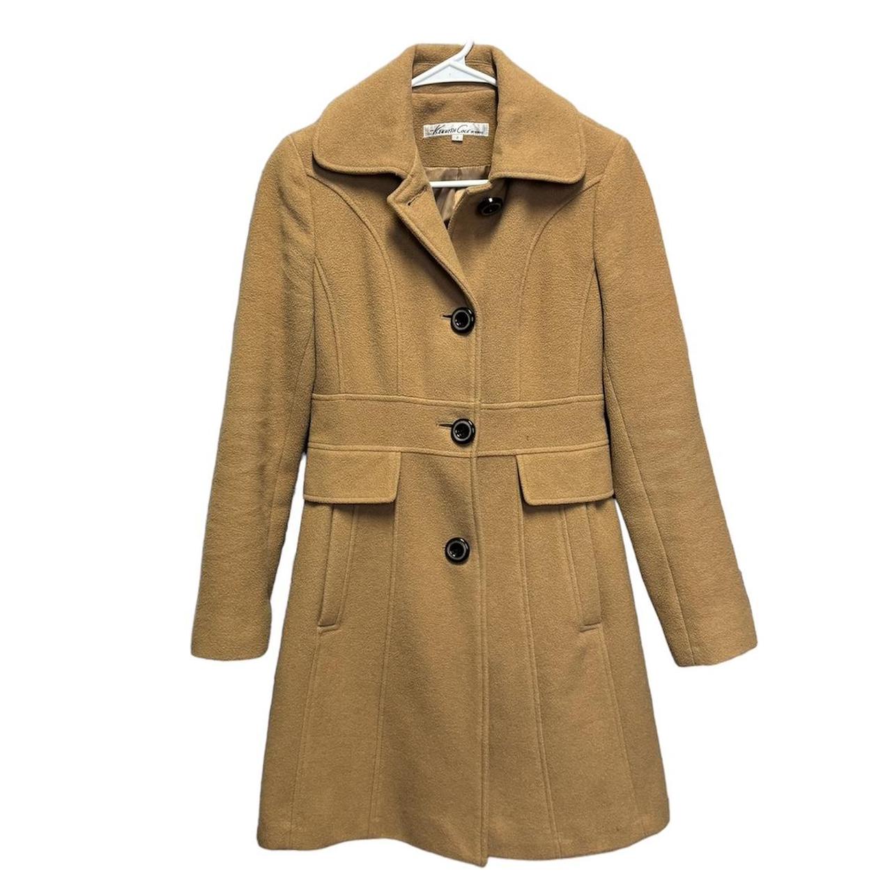 Kenneth cole camel coat best sale