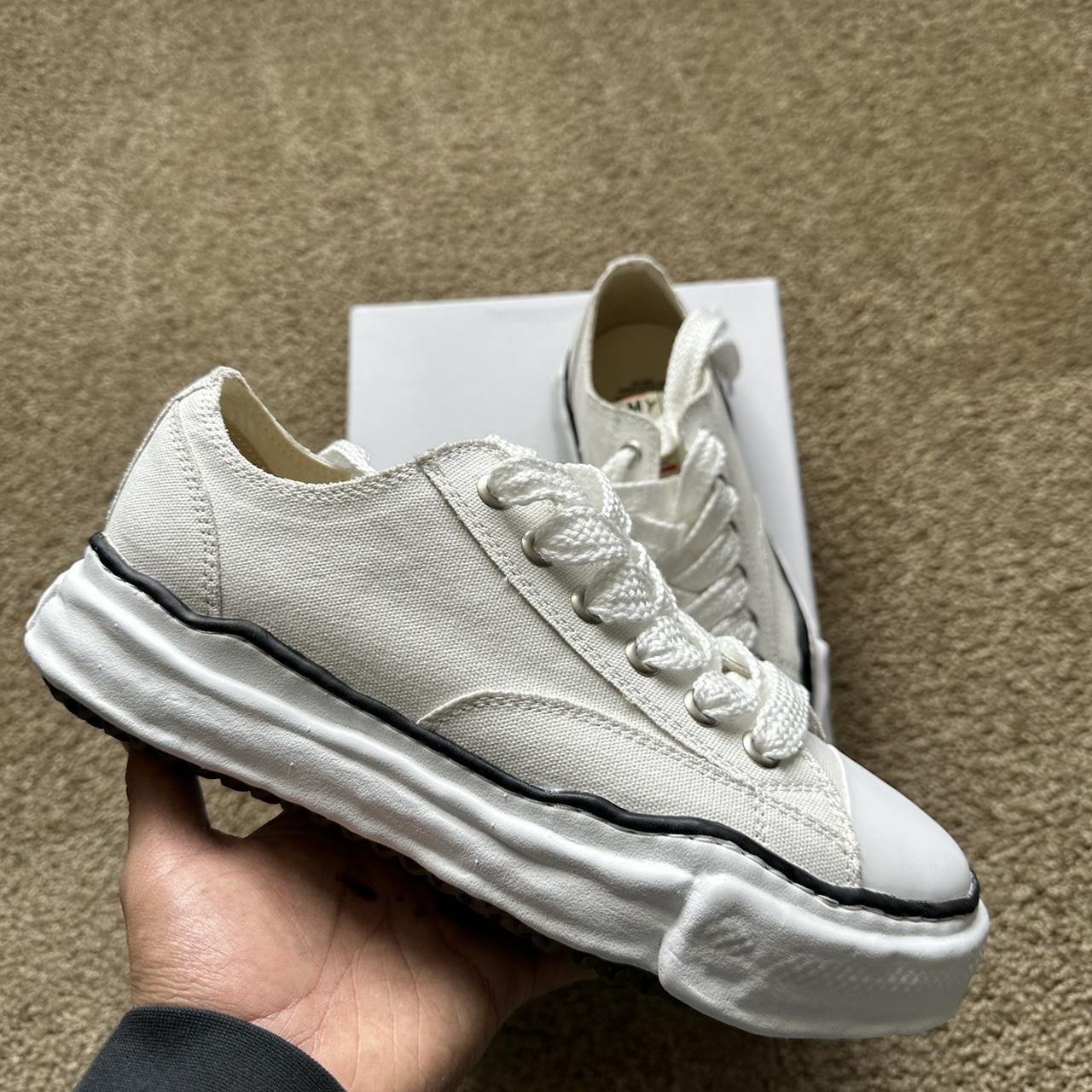 Maison Mihara Yasuhiro Men's Black and White Trainers (2)