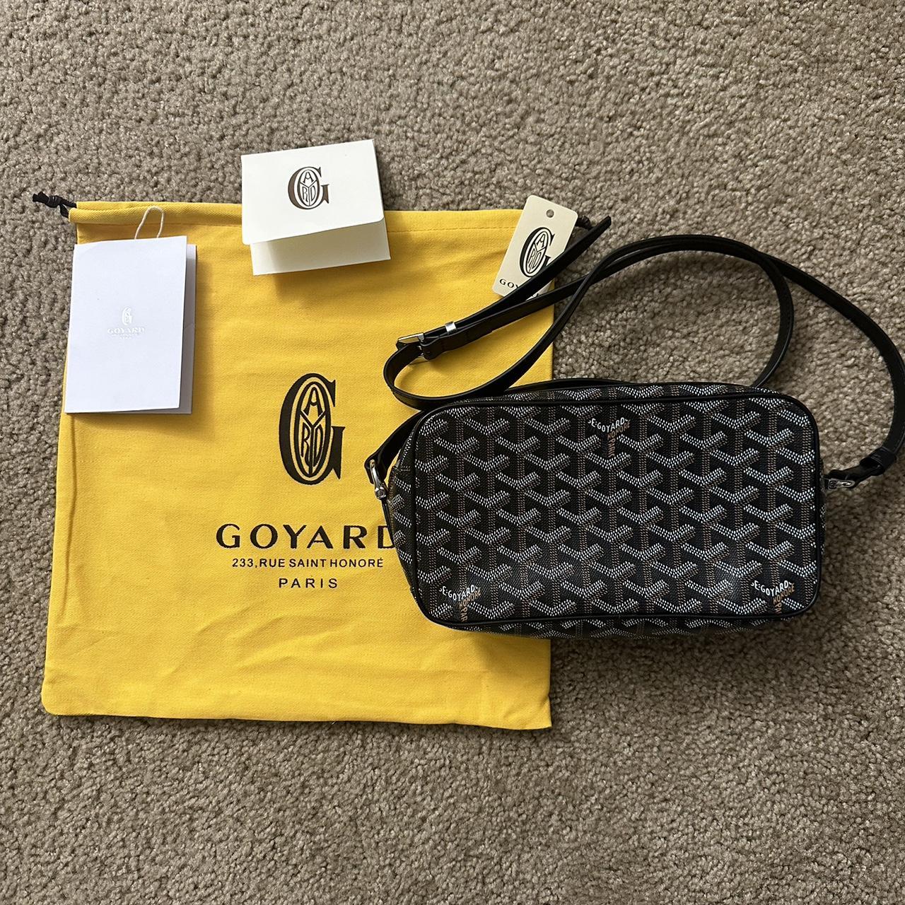 Black Goyard Crossbody Bag Used Depop