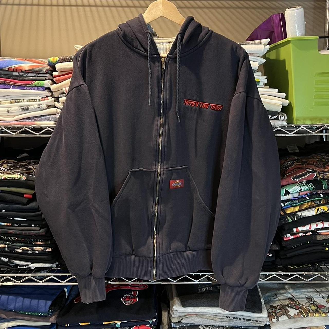 Dickies Men's Navy Hoodie | Depop