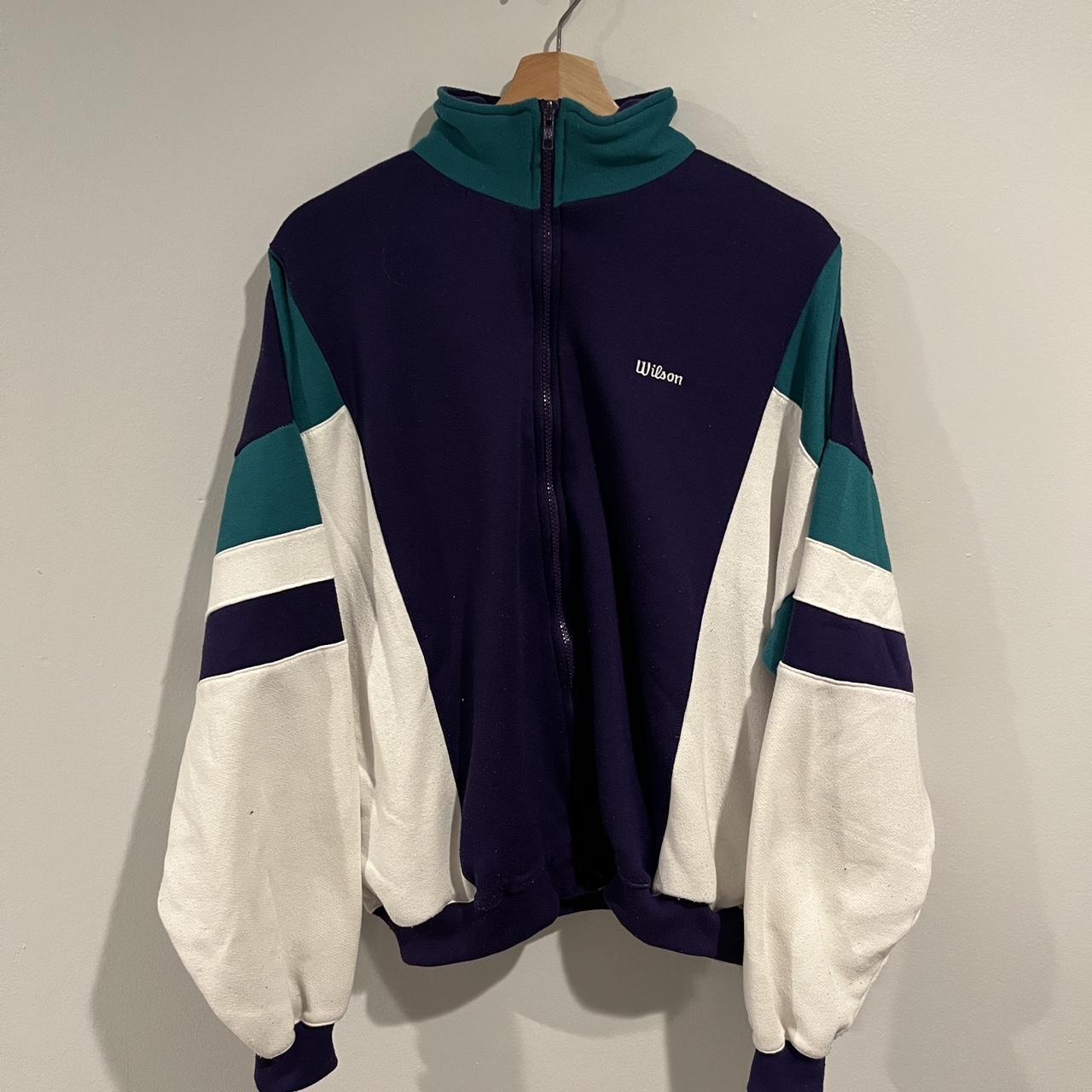 Wilson color block hoodie Clearance