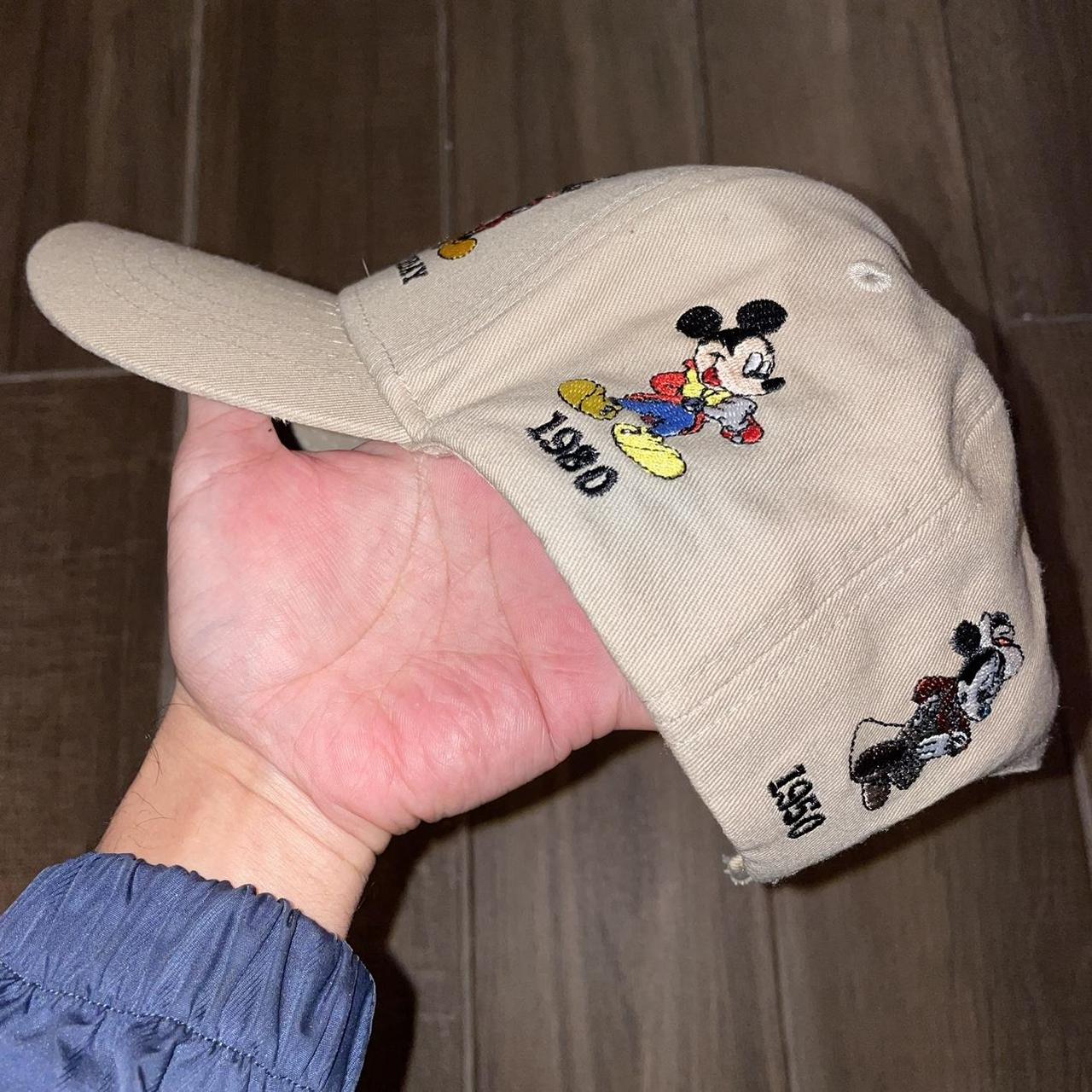 Vintage Disney Mickey Mouse hat khaki Perfect... - Depop