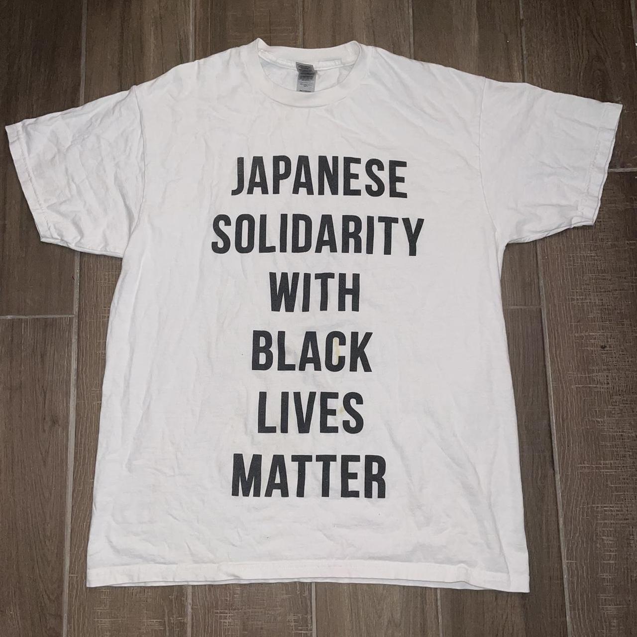 Japanese Solidarity With Black Lives Matter Nigo t... - Depop