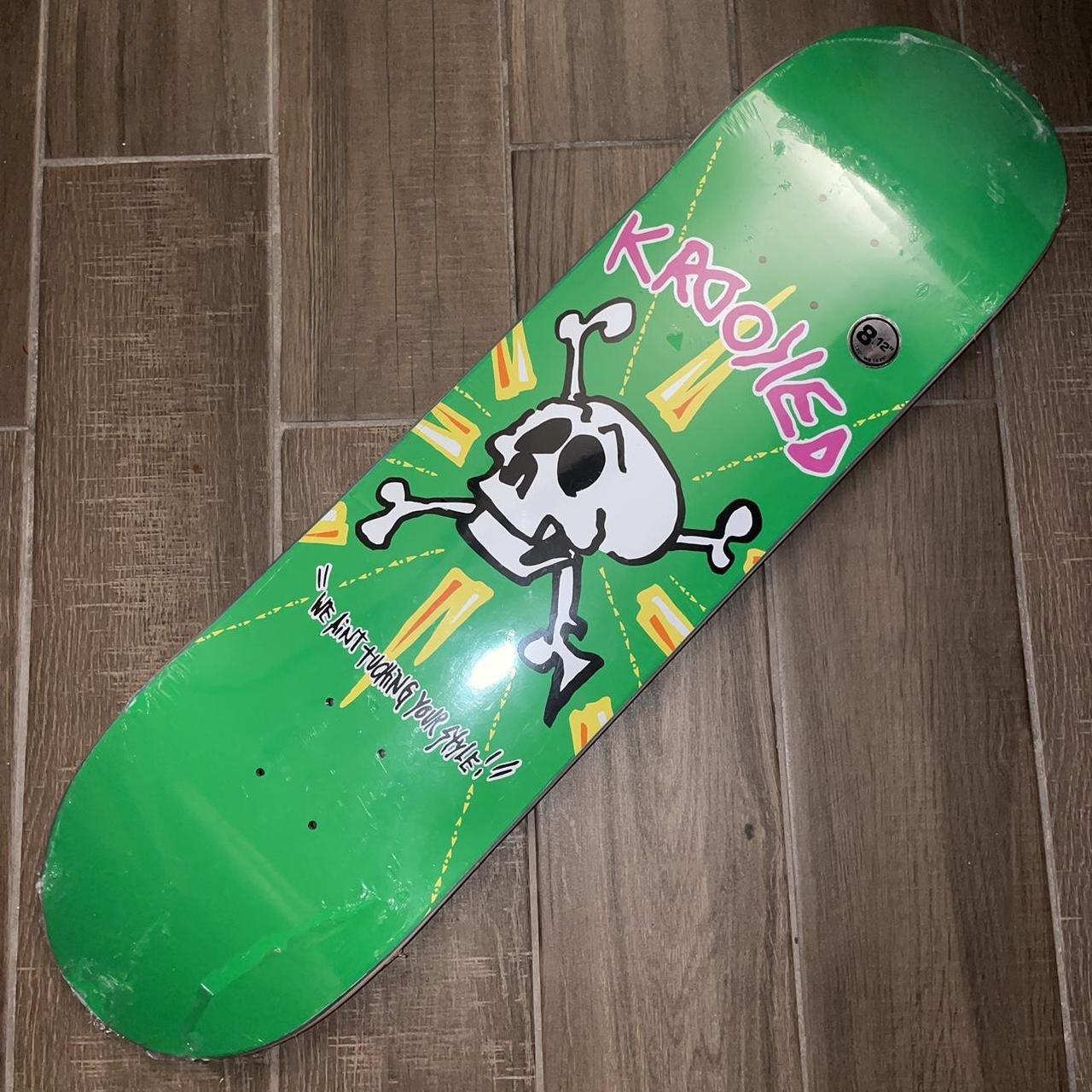 Krooked Skateboard Deck 8.12 Brand new Will ship... - Depop