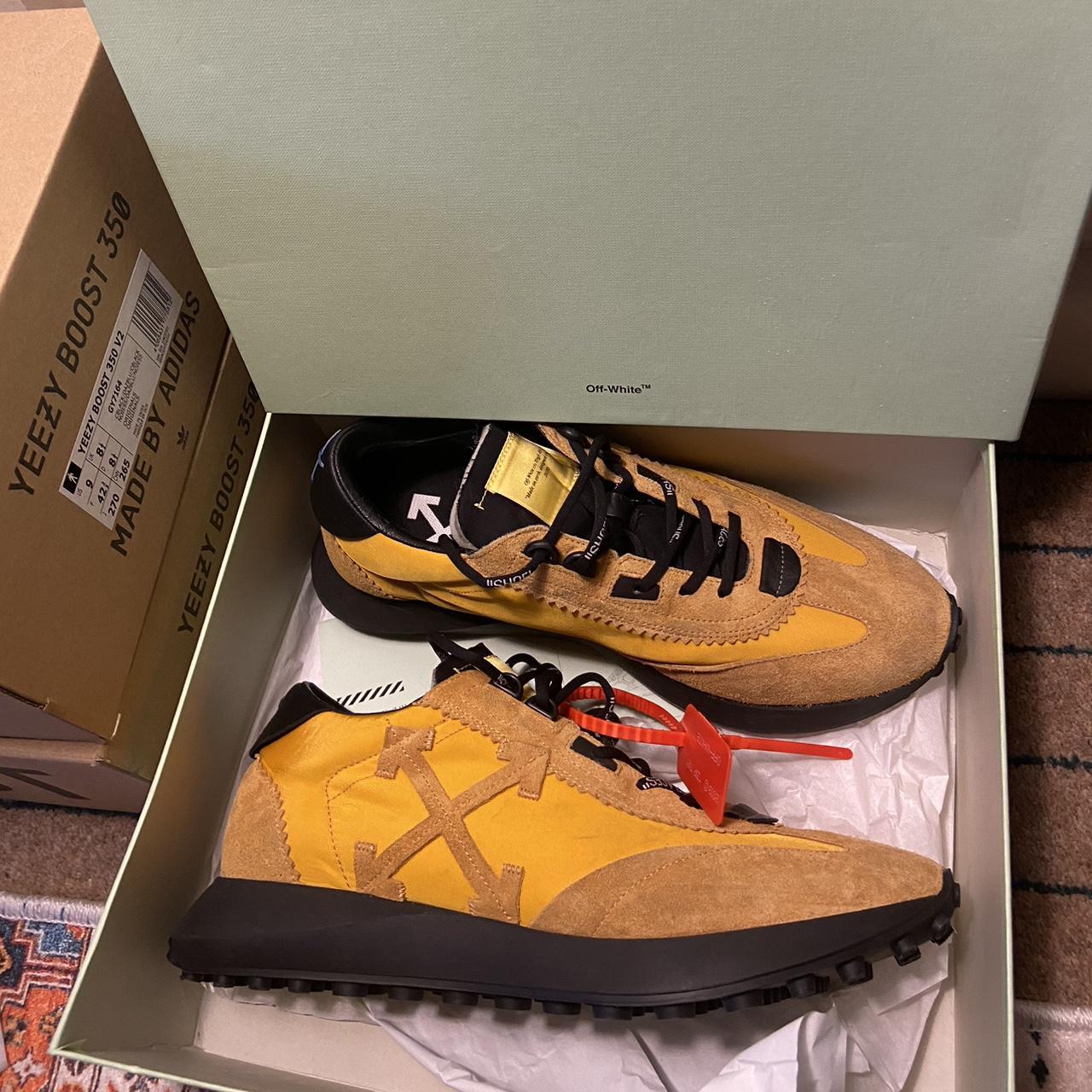 Off white hotsell yeezy black yellow