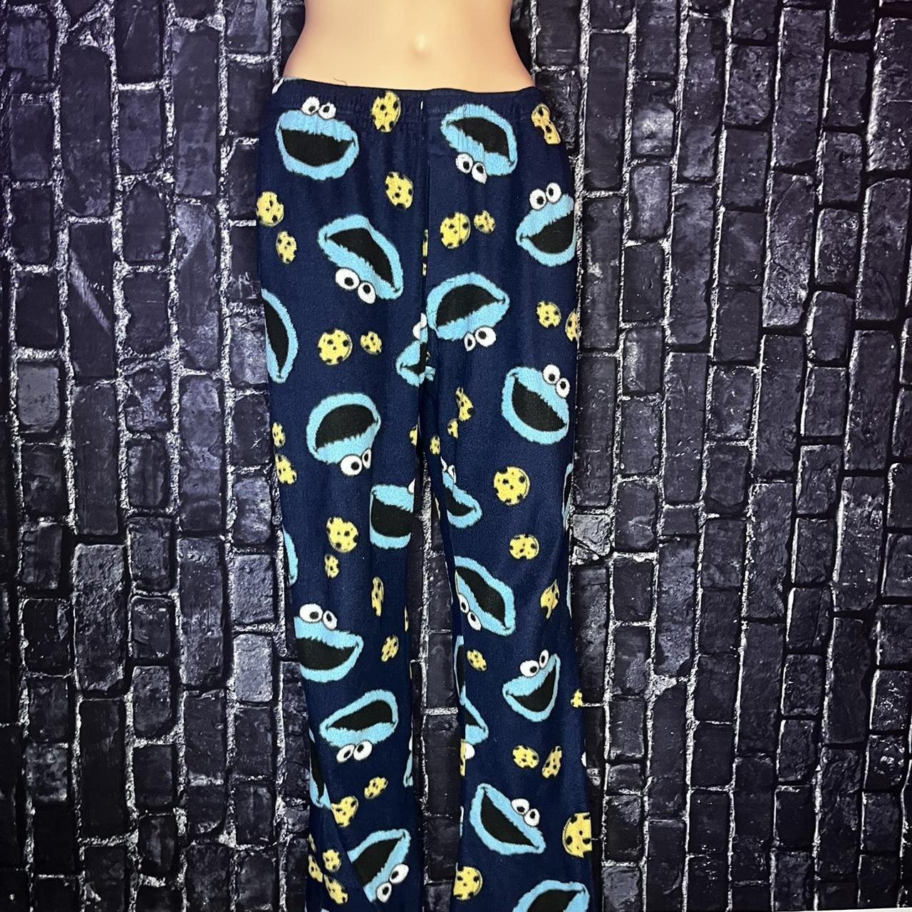🍪2015 Iconic Dark Navy Cookie Monster Pj Pants🍪 (No... Depop