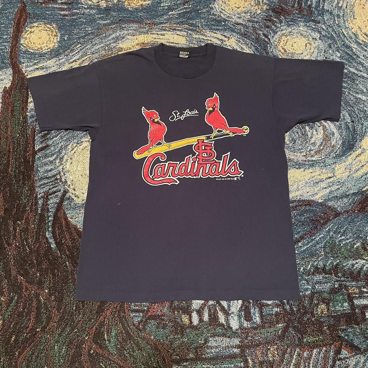 St. Louis Cardinals Vintage Tshirt XL two Birds on a - Depop