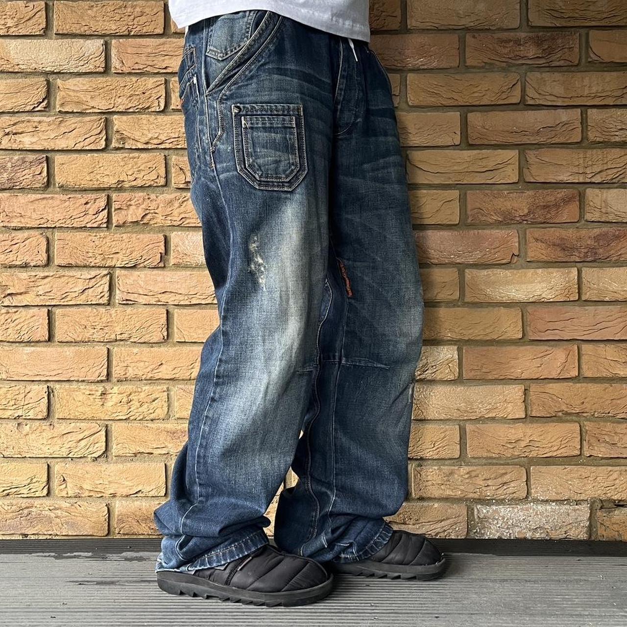 Baggy Vintage Jeans 2000s Skater Pants W34 (fit... - Depop
