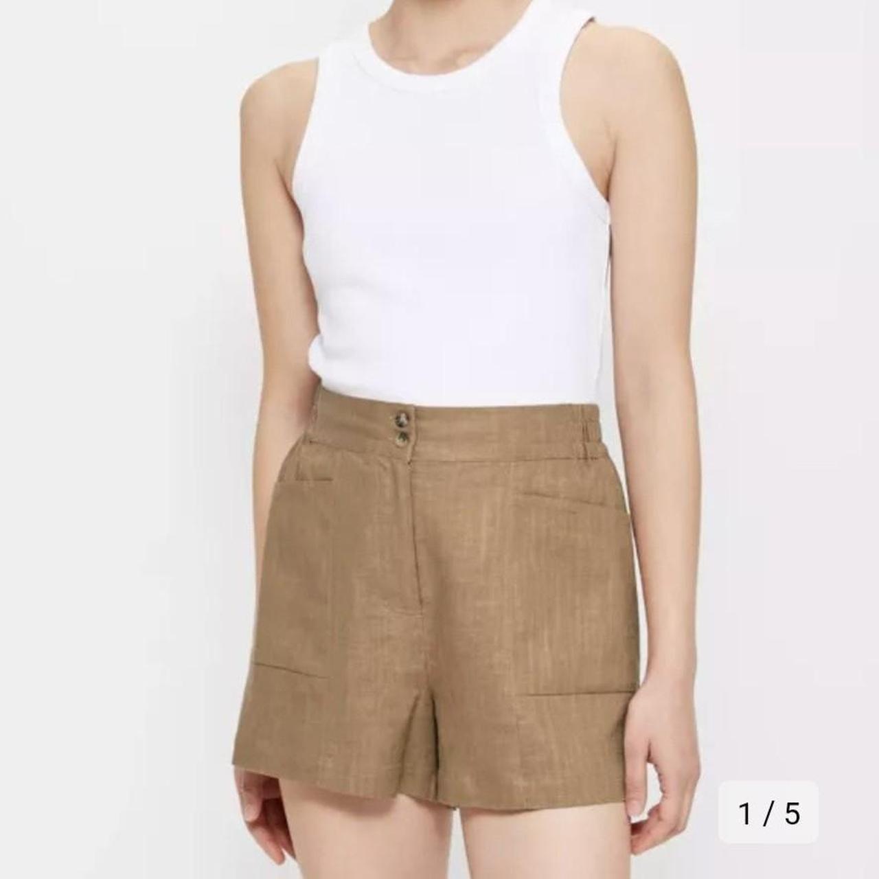 Linen blend shorts from Target, size 14 Love those... Depop