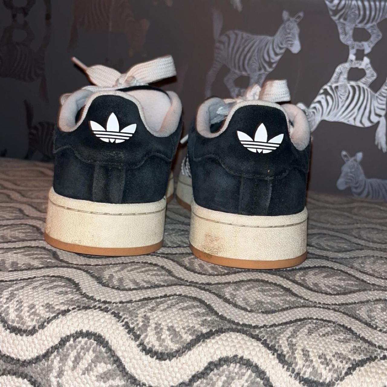 Black addidas campus Only worn 2 - Depop