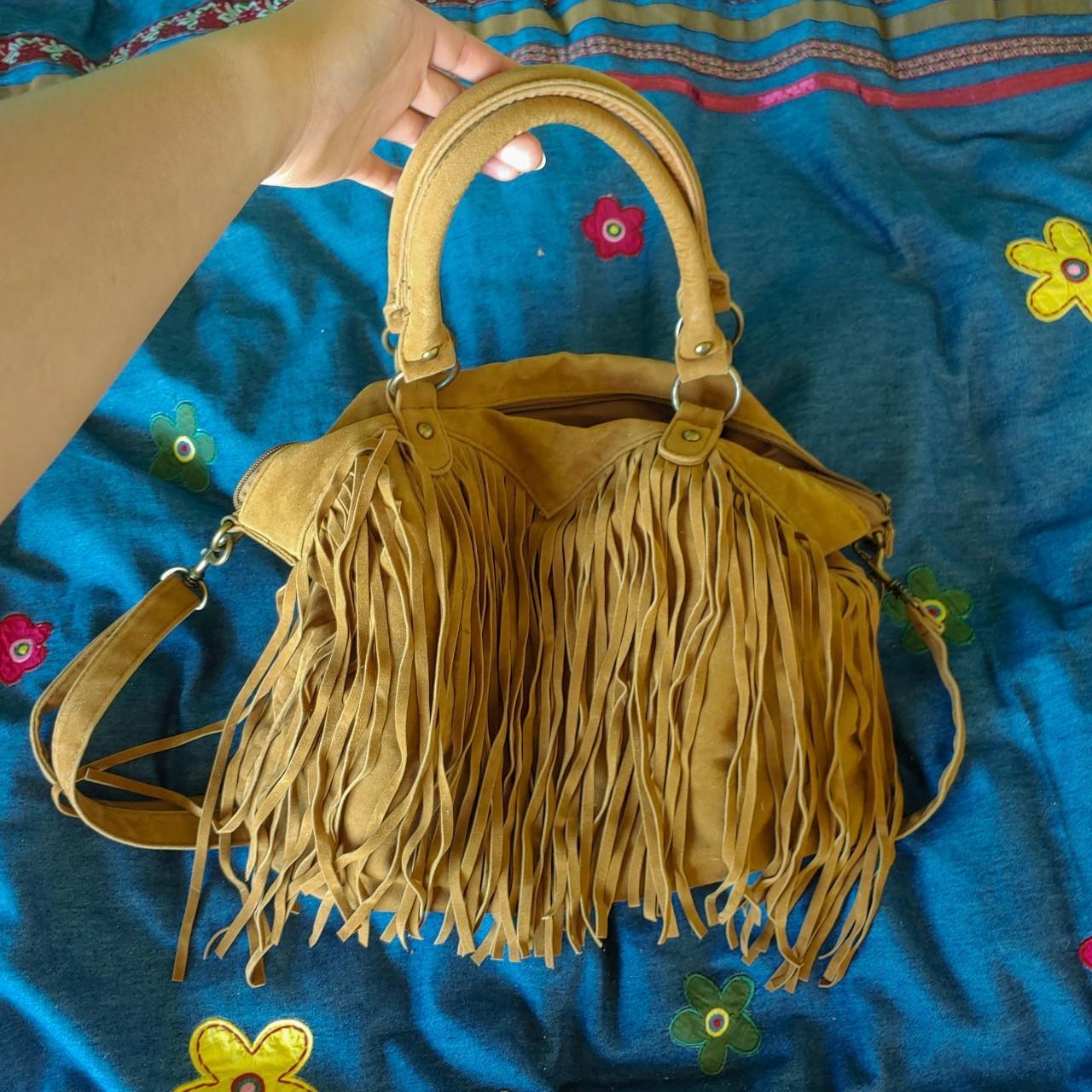 Mossimo fringe online bag