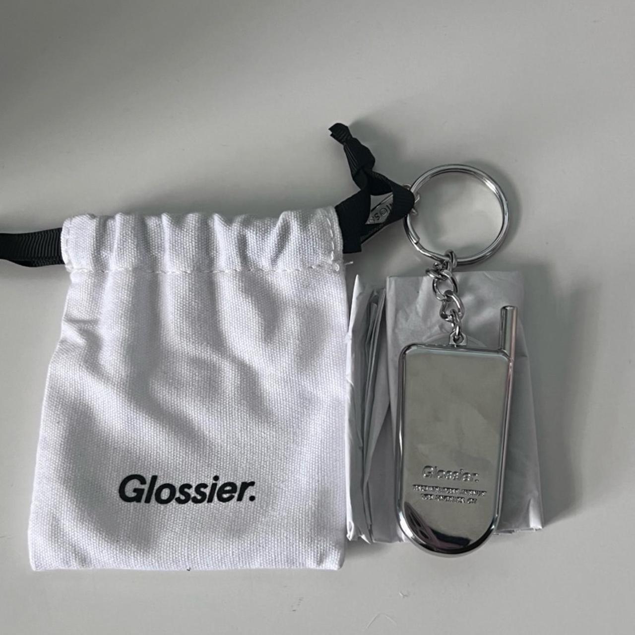 Glossier key chain Depop