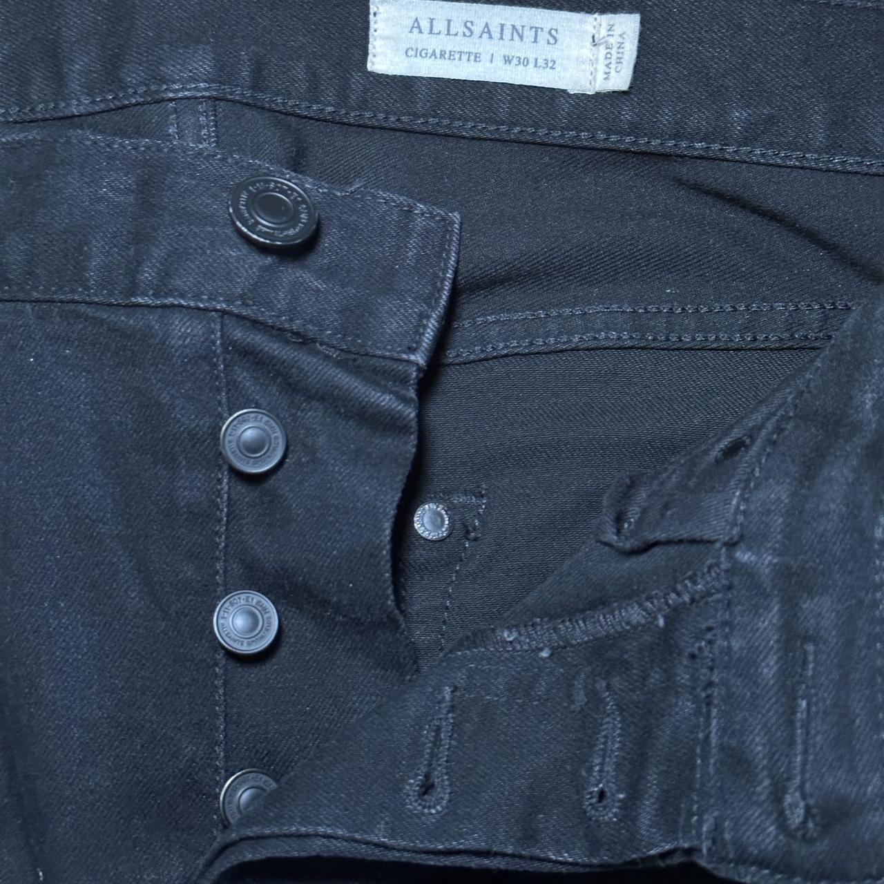 Black ALLSAINTS Slim Jeans - Depop