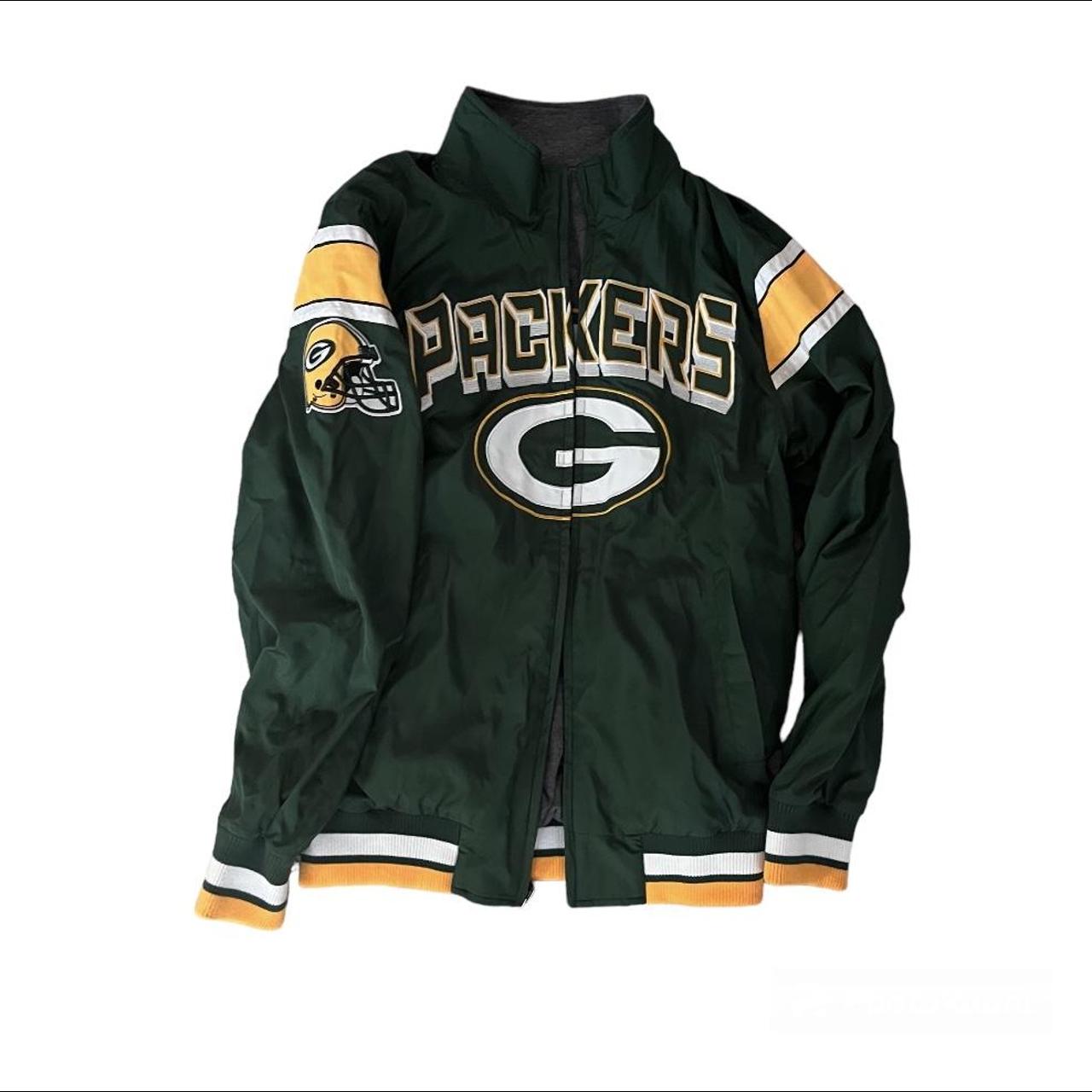 Green Bay Packers Pro Line Starter jacket Size - - Depop