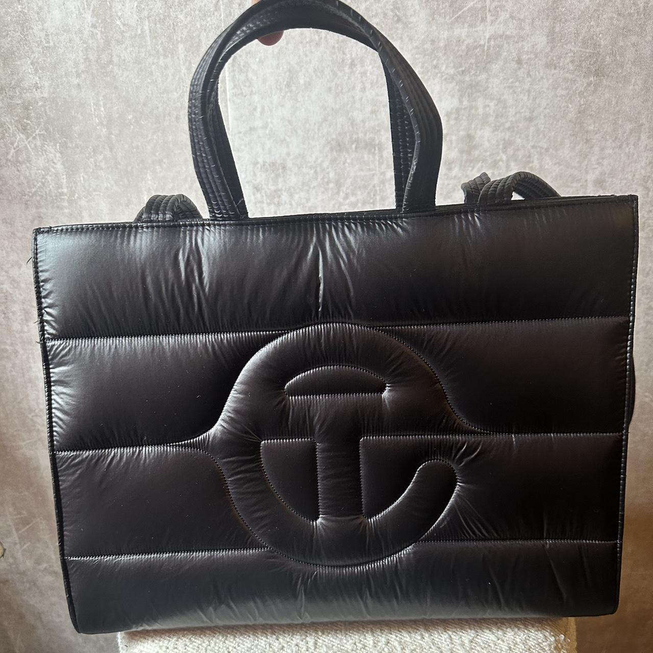 Telfar Medium Puff Shopper - Black HMU B4 | Depop