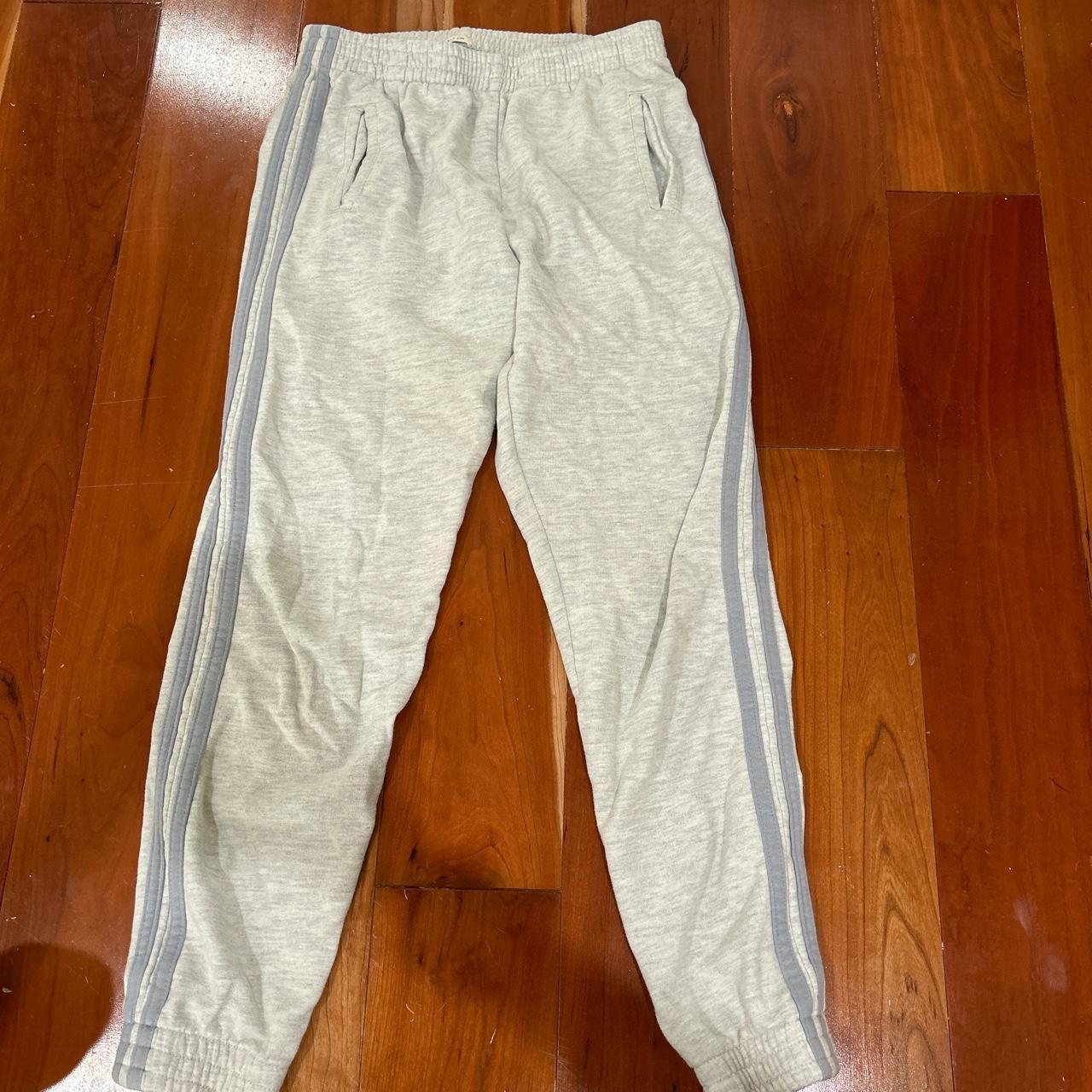 Grey and lavender brandy Melville sweatpants Depop