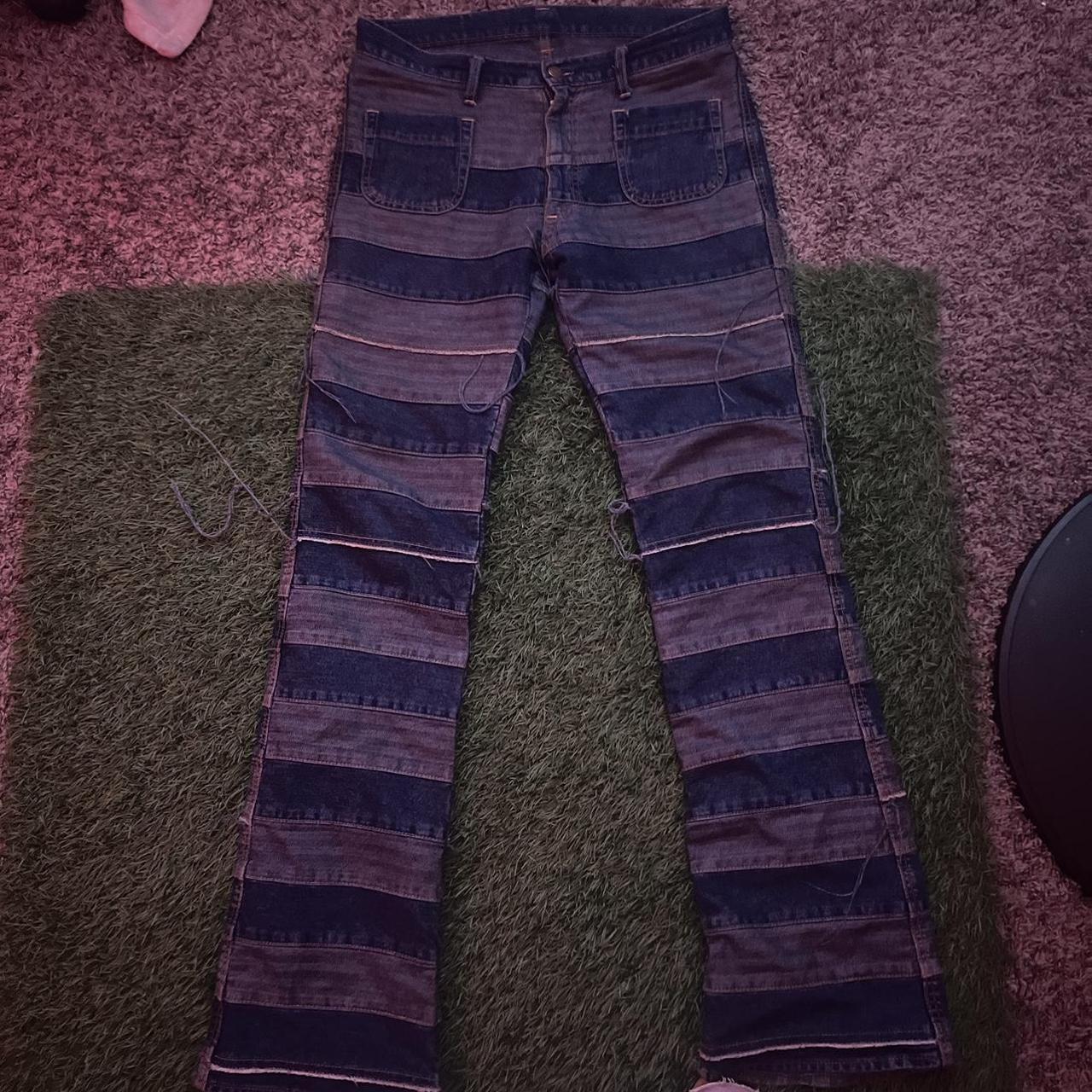 Hysteric glamour hagi flare denim *RARE* Kinky tag... - Depop