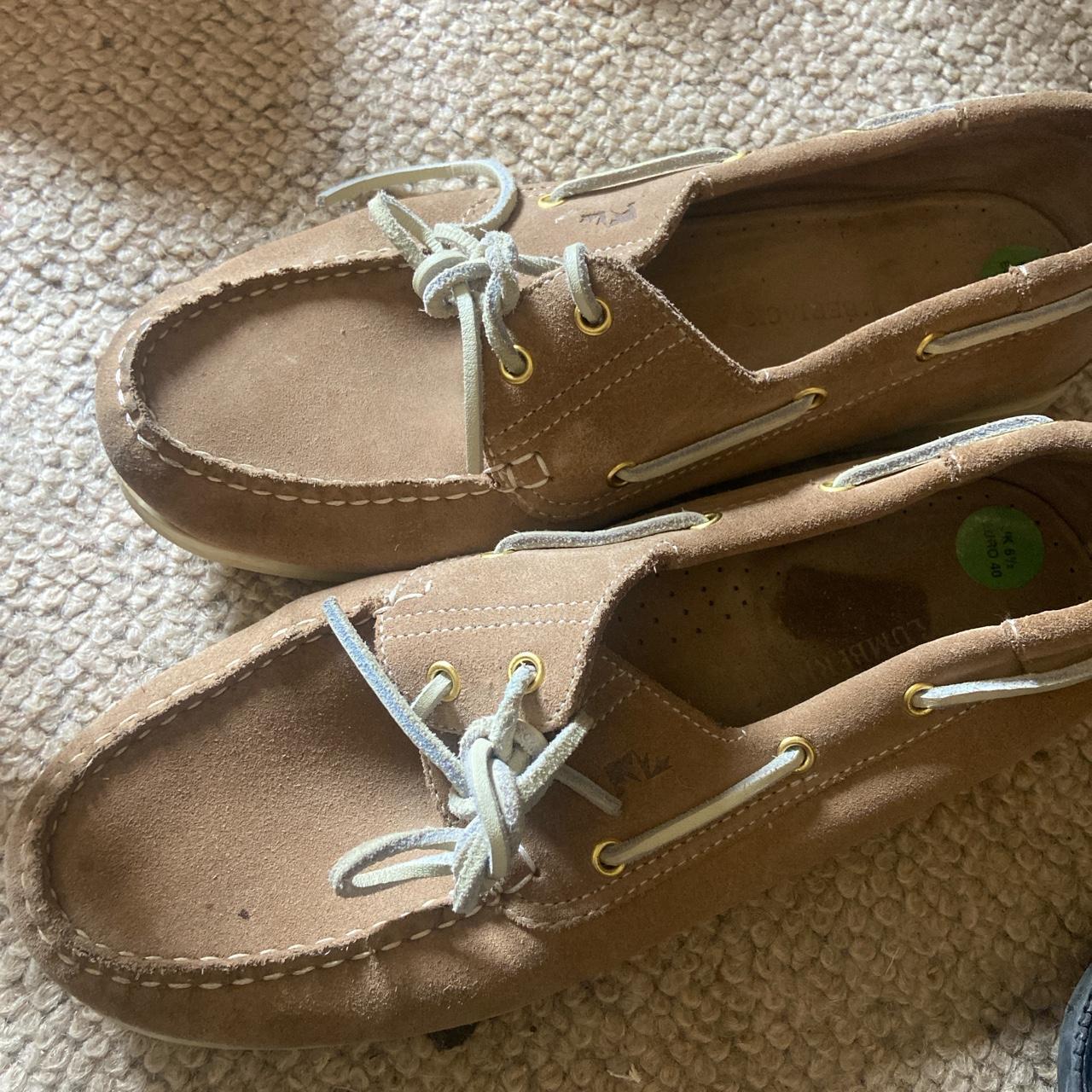 Deck shoes, practically brand new, uk 6 1/2 Depop