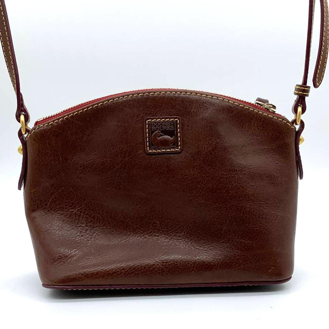 As Is Dooney & Bourke Florentine Leather Suki Crossbody 