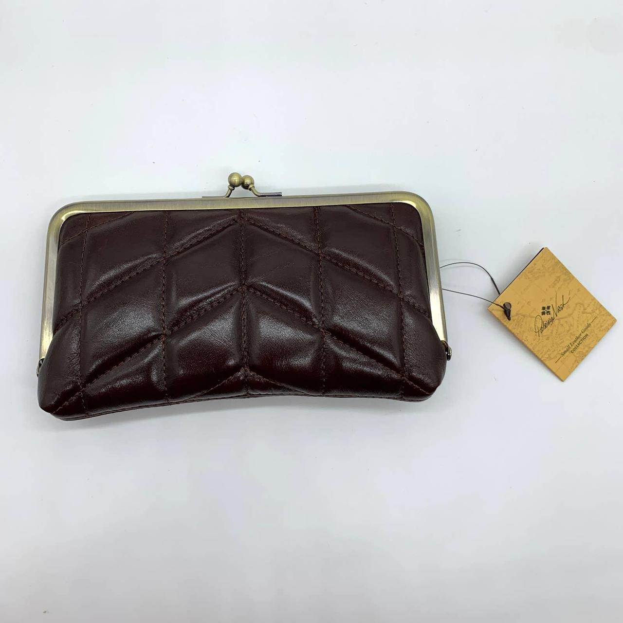 Patricia Nash Everly Quilted Nappa Leather Framed Wallet 