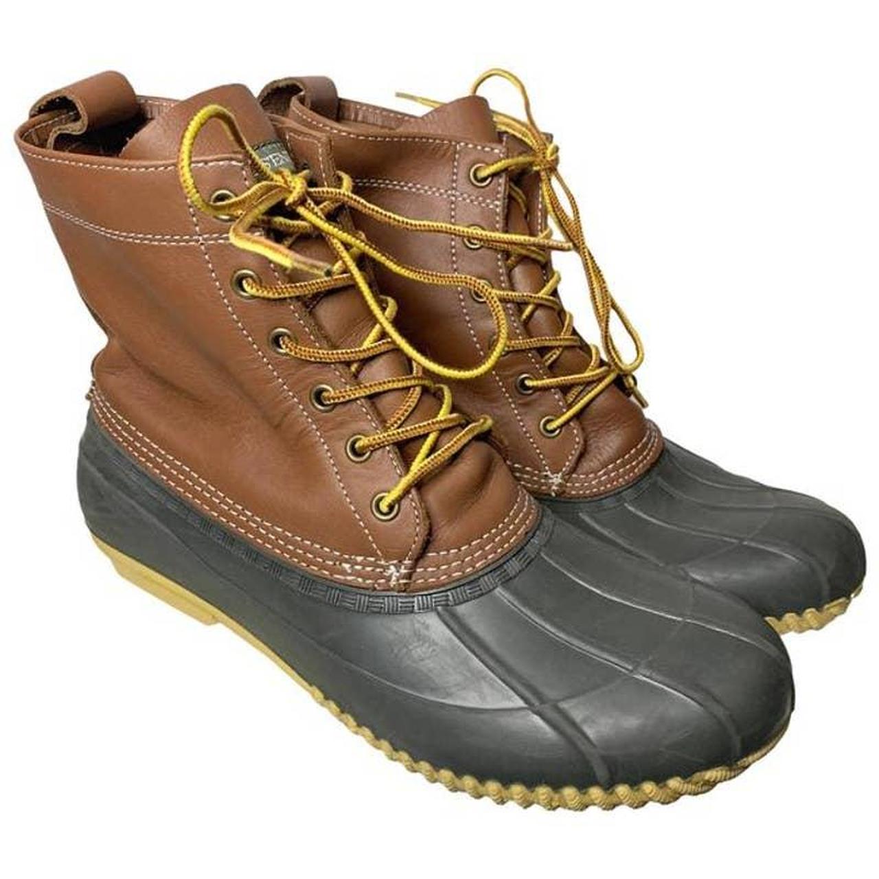 Lands end bean top boots