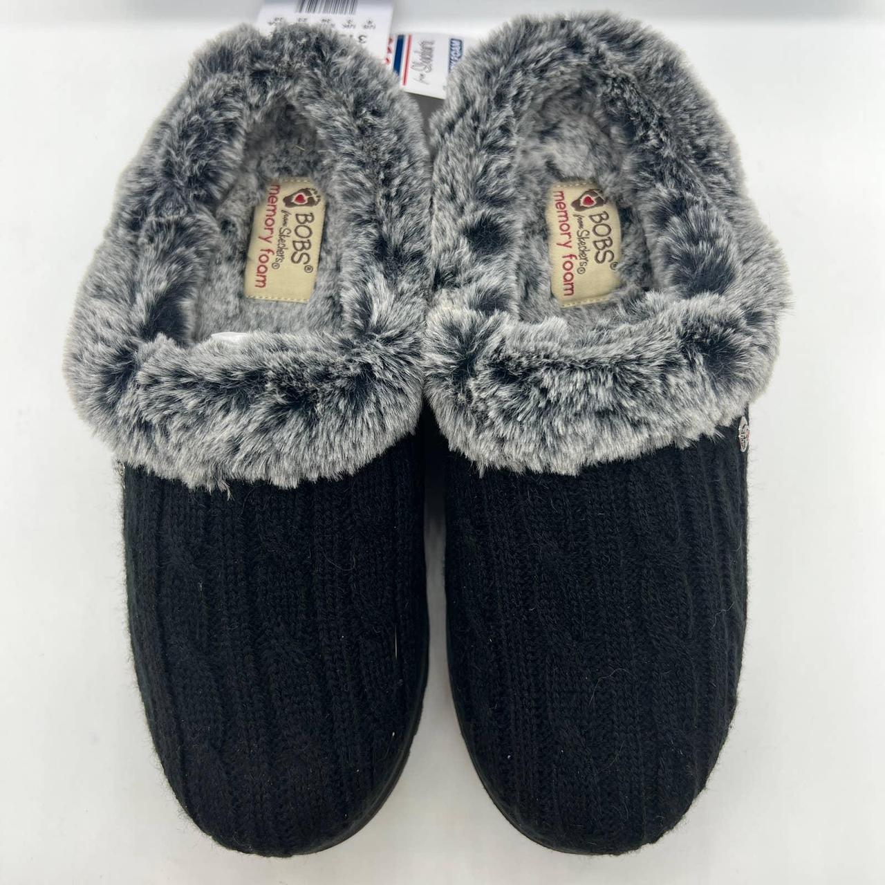 Skechers sweater 2024 knit slippers