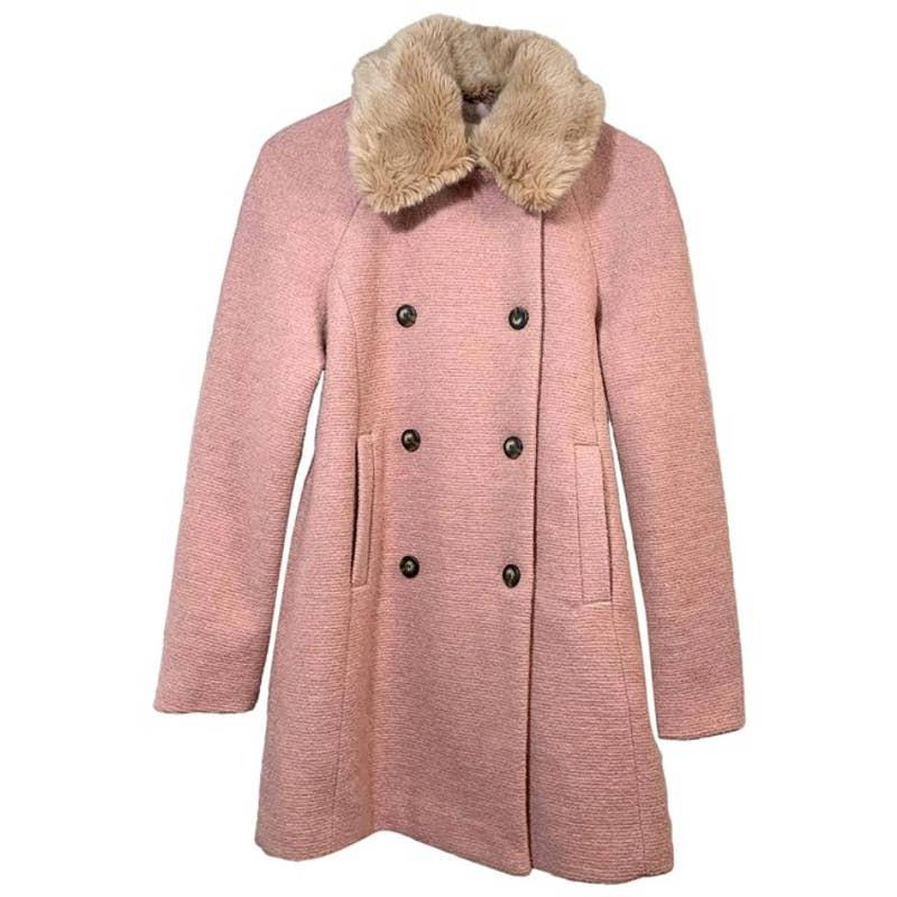 Blush hot sale coat zara