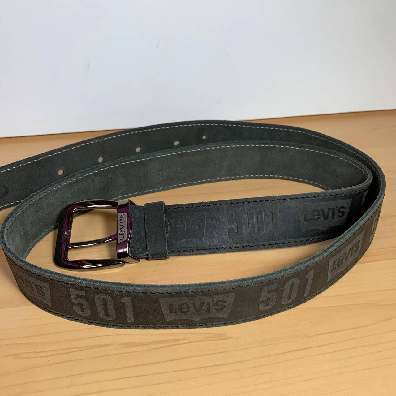 Levis 501 clearance leather belt