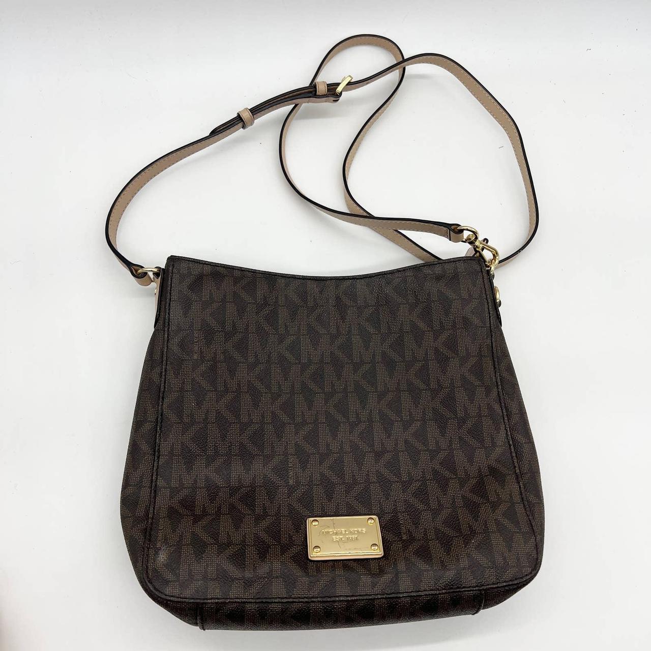 Canvas michael deals kors crossbody