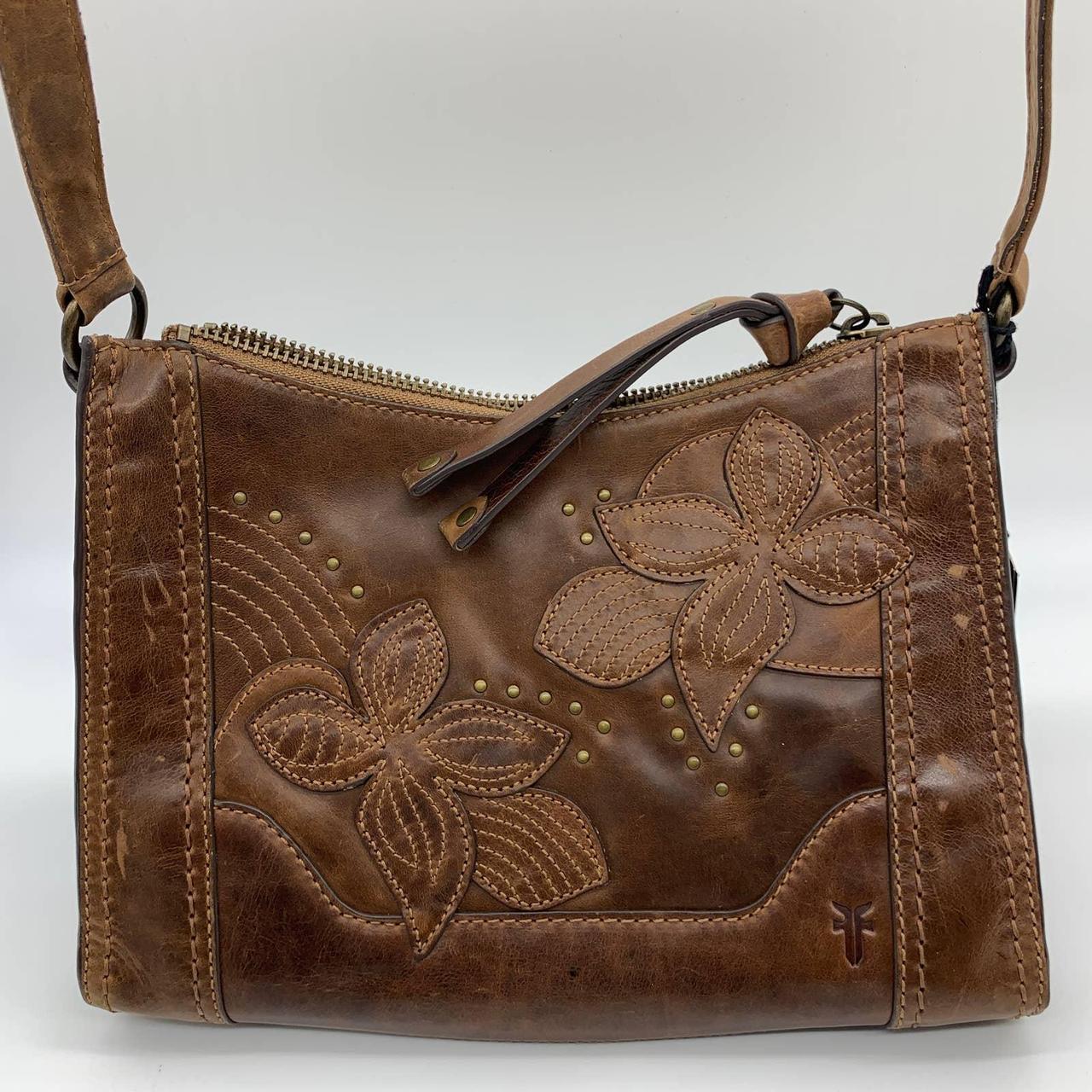 Frye genuine best sale leather handbags